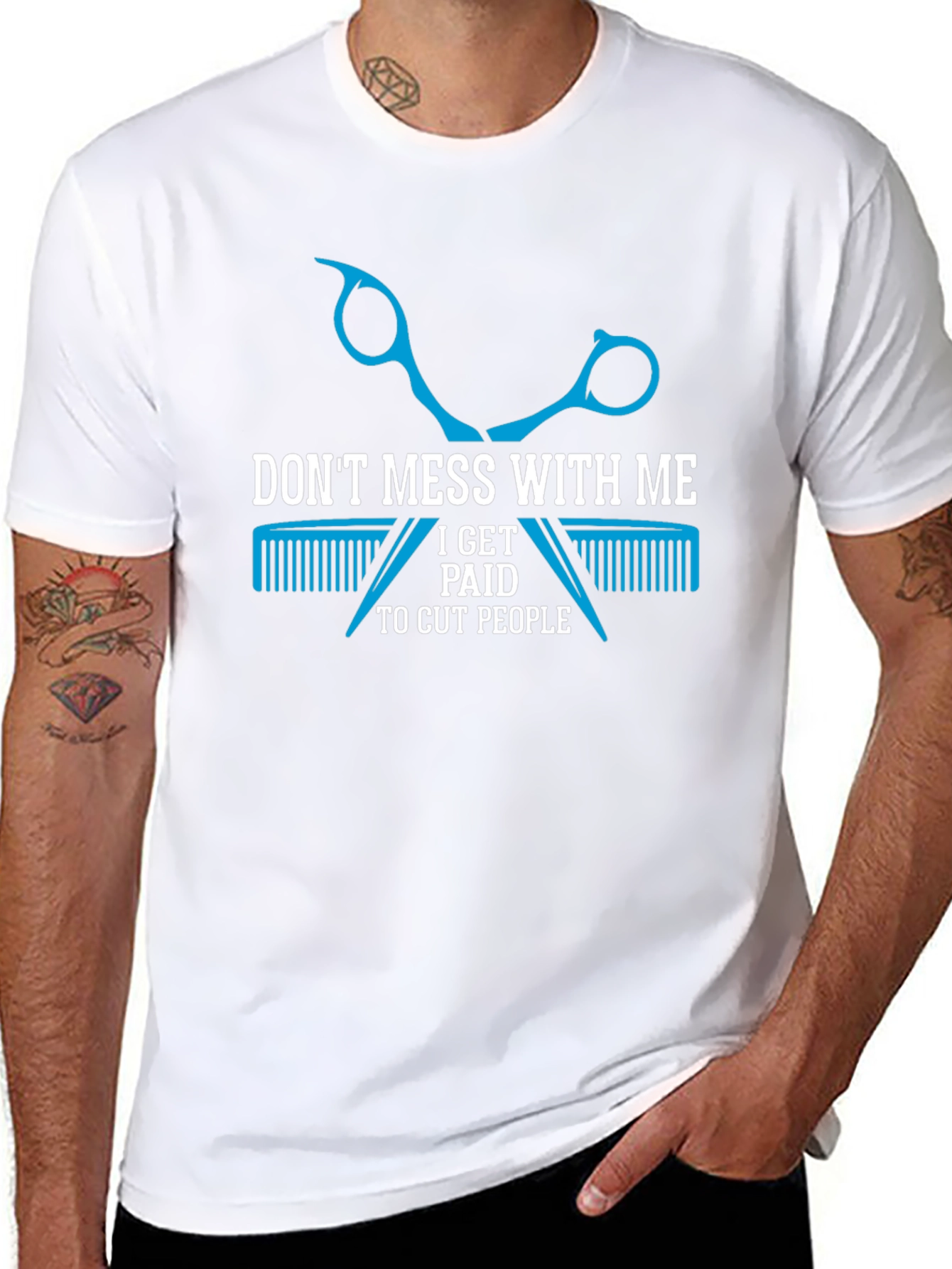 Dont Mess With Me Barber T-Shirt