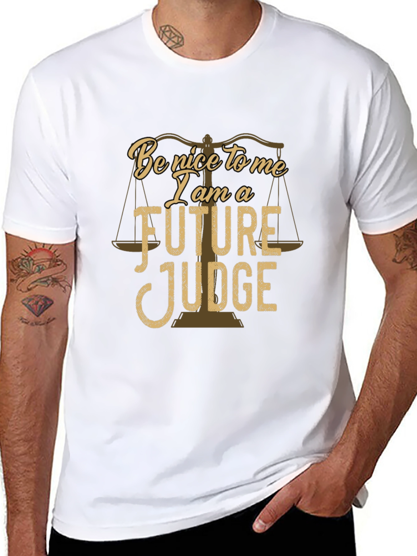 Future Judge T-Shirt - Law Student Graduation Gift