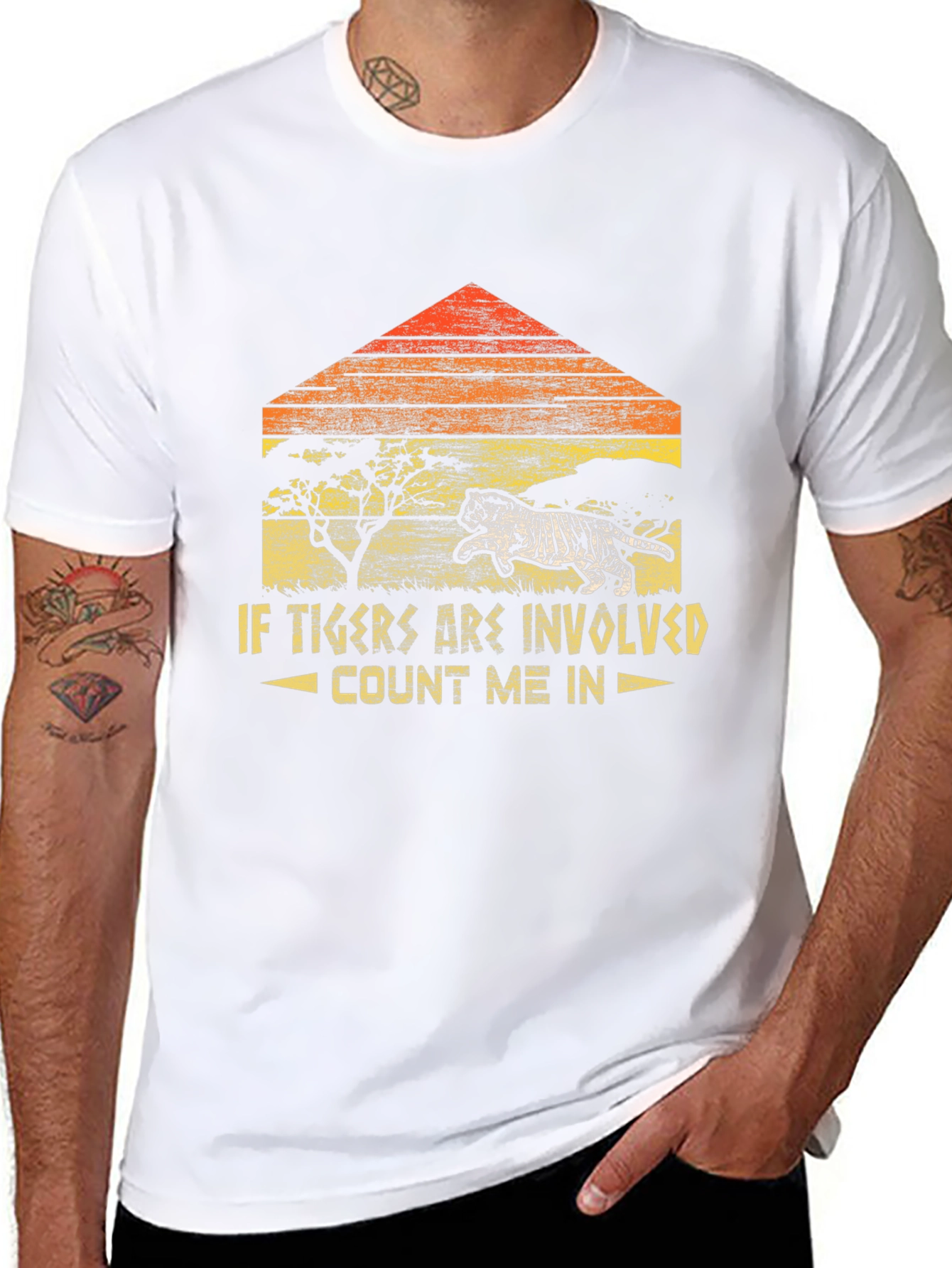 Tigers Involved Graphic Tee - Count Me In!