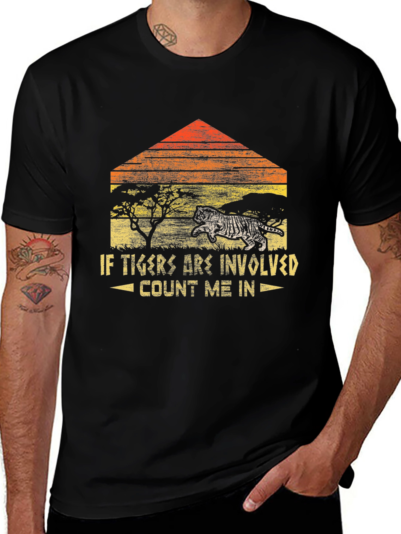 Tigers Involved Graphic Tee - Count Me In!