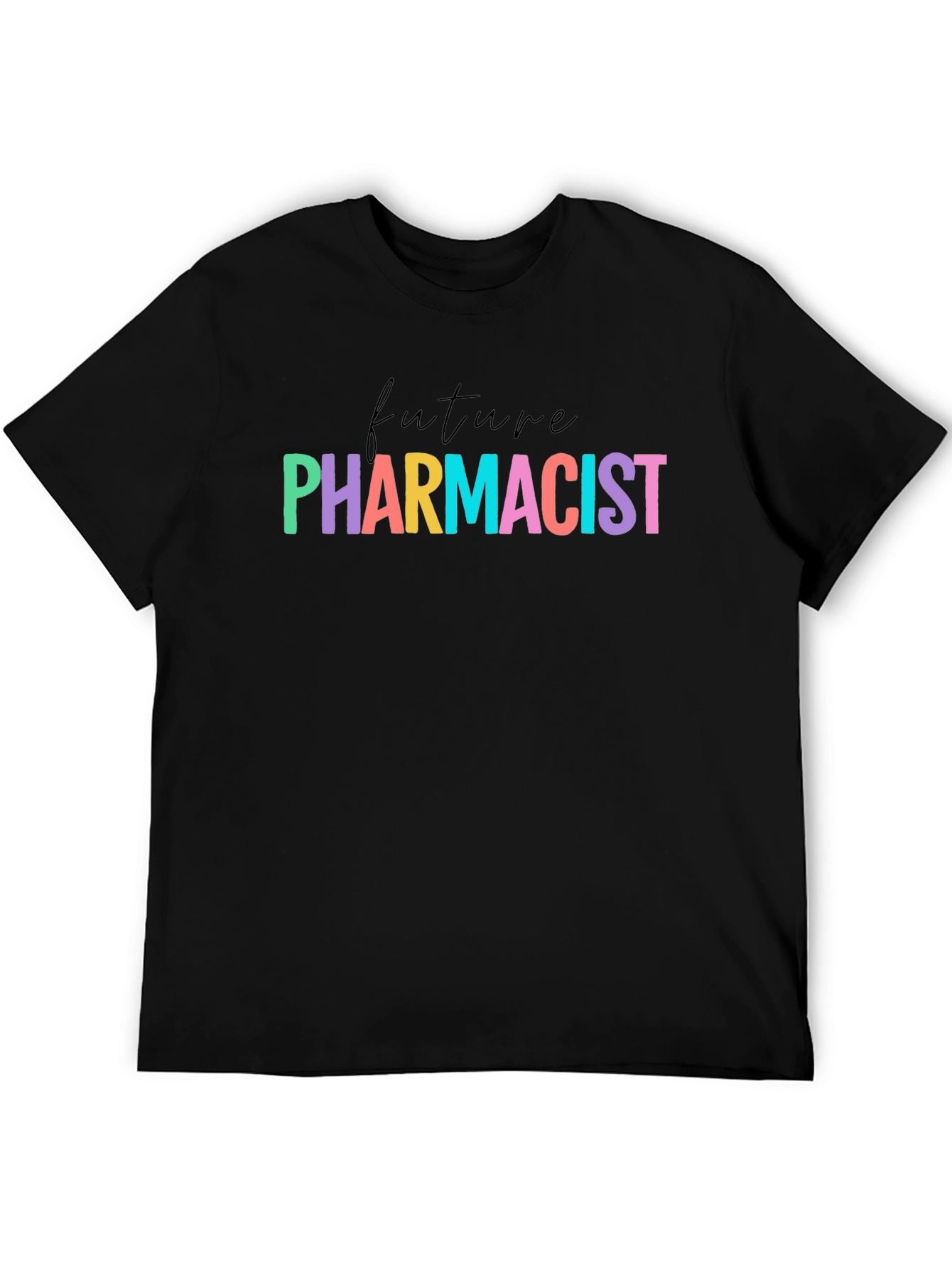 Future Pharmacist Graphic Tee - Black