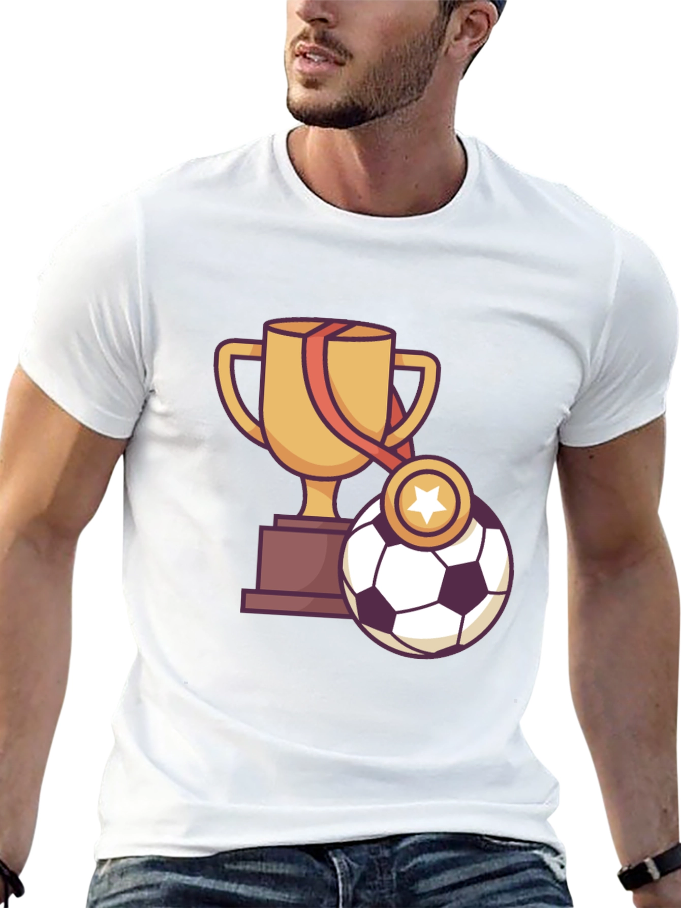 Soccer Trophy Graphic Tee