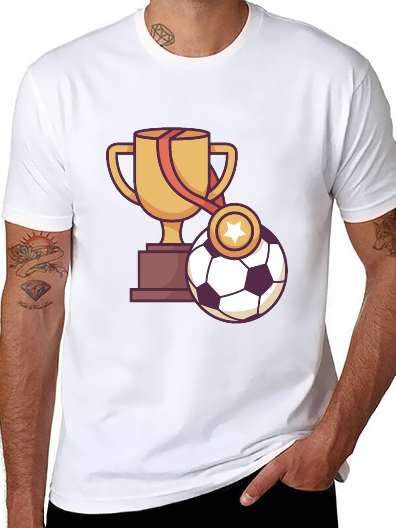 Soccer Trophy Graphic Tee