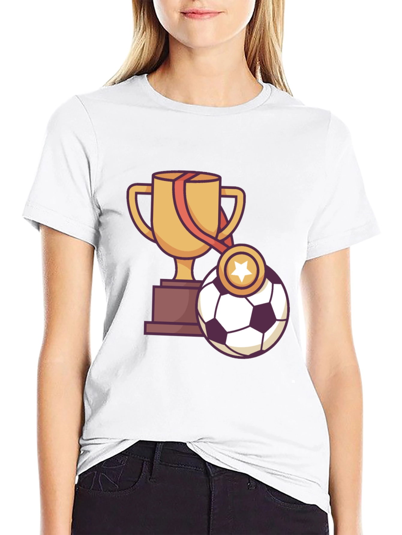 Soccer Trophy Graphic Tee