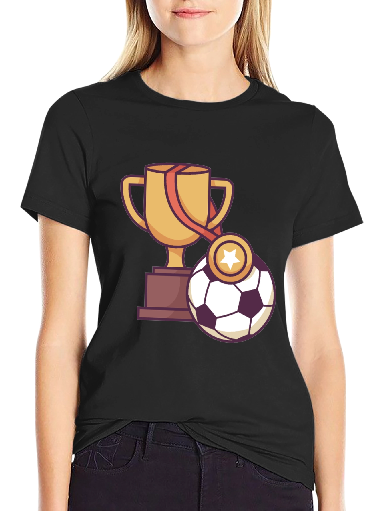 Soccer Trophy Graphic Tee