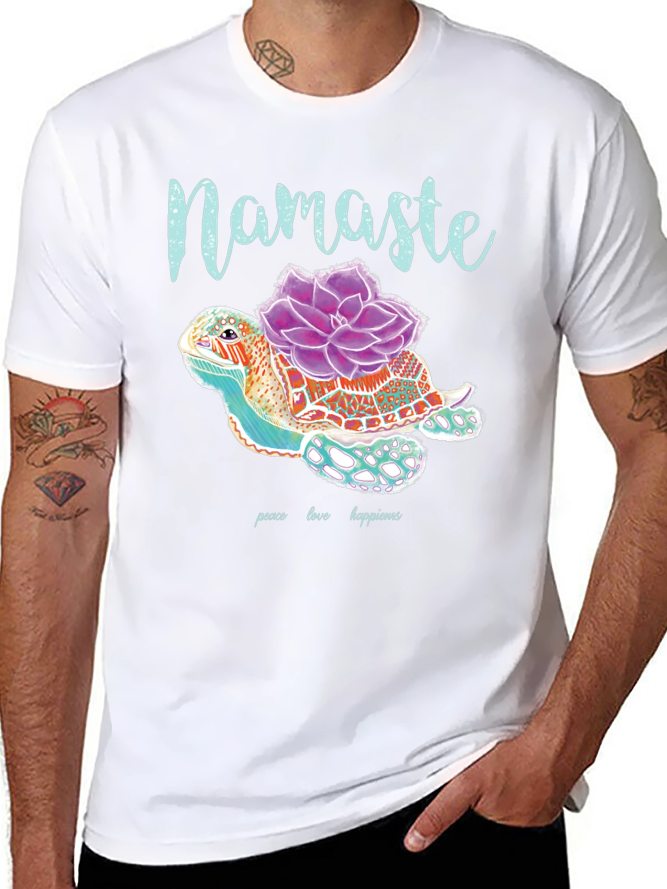 Namaste Turtle Graphic Tee