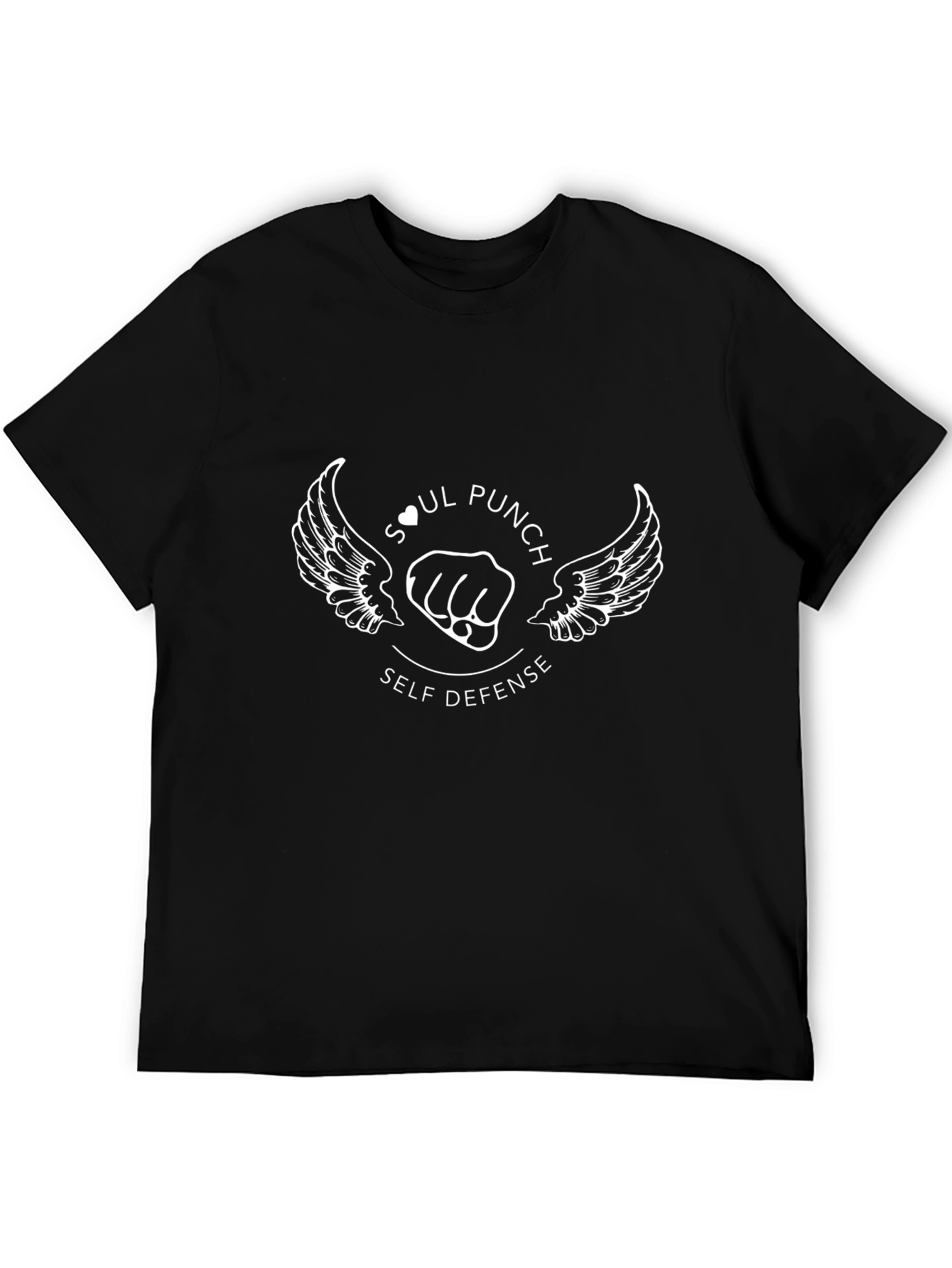 Soul Punch Self Defense Black T-Shirt