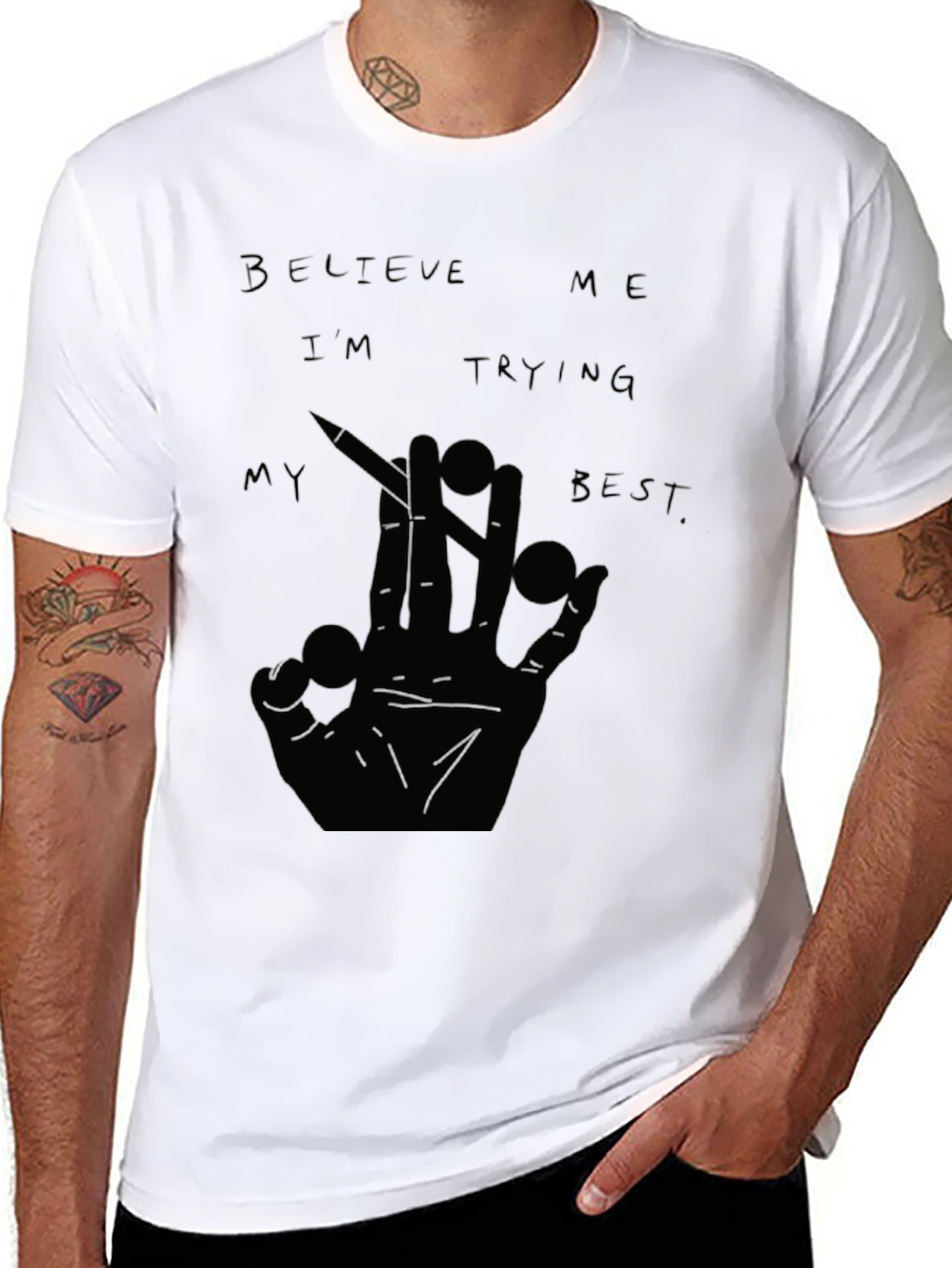 Believe Me T-Shirt - Unique Graphic Tee