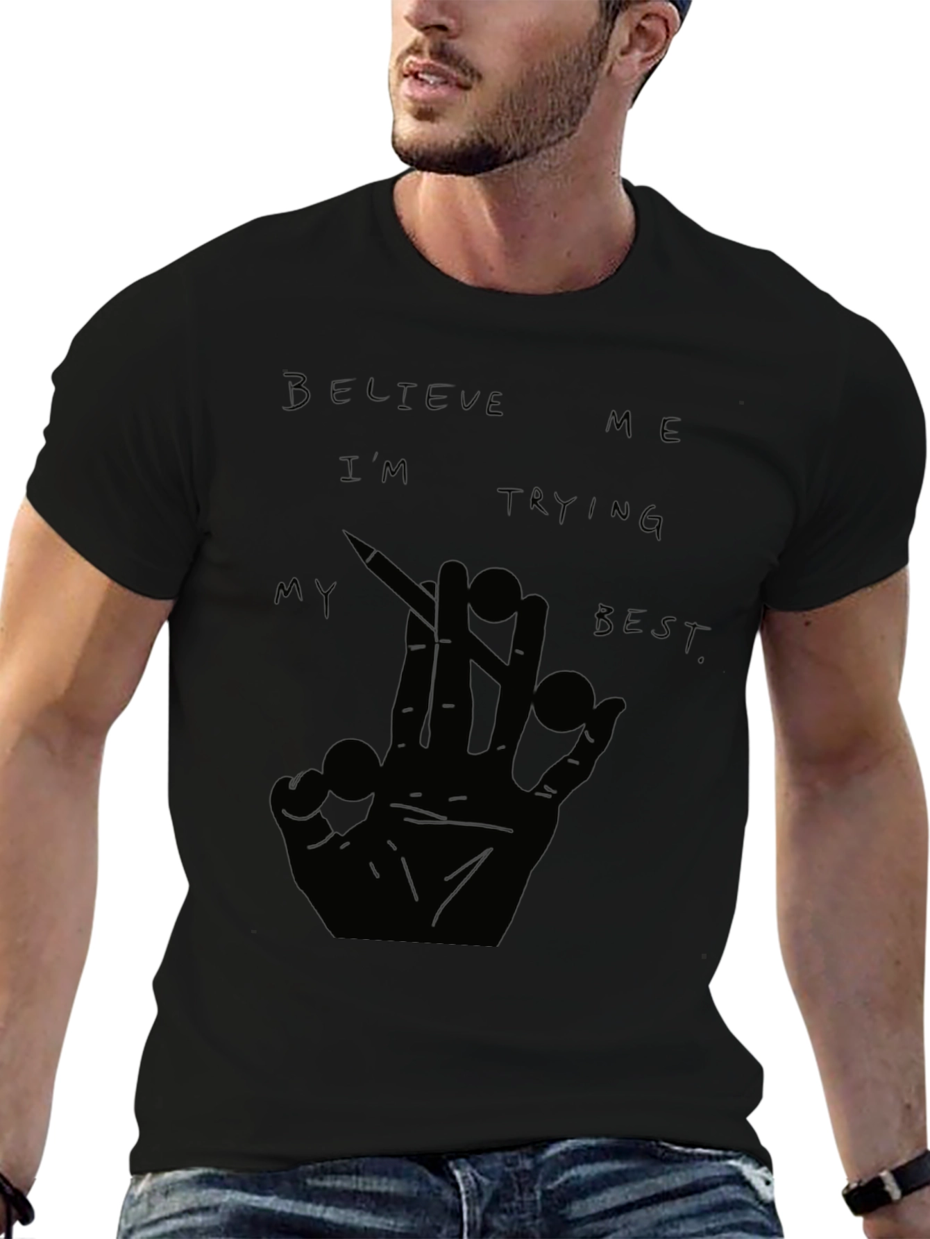 Believe Me T-Shirt - Unique Graphic Tee