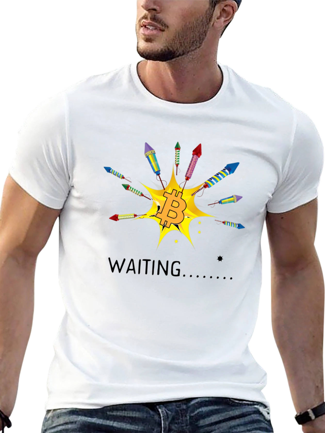 Bitcoin Waiting T-Shirt - Crypto HODL Tee