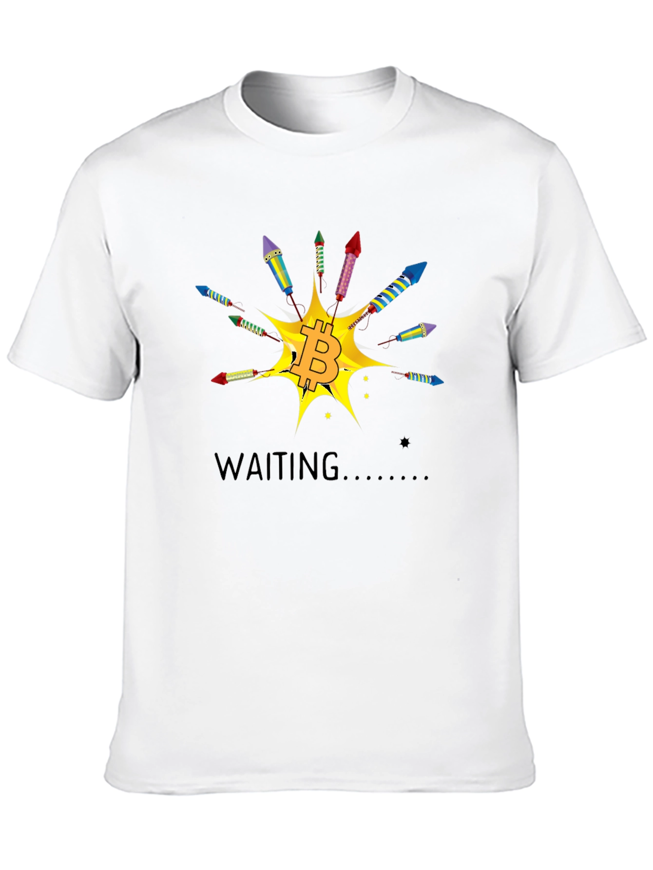 Bitcoin Waiting T-Shirt - Crypto HODL Tee
