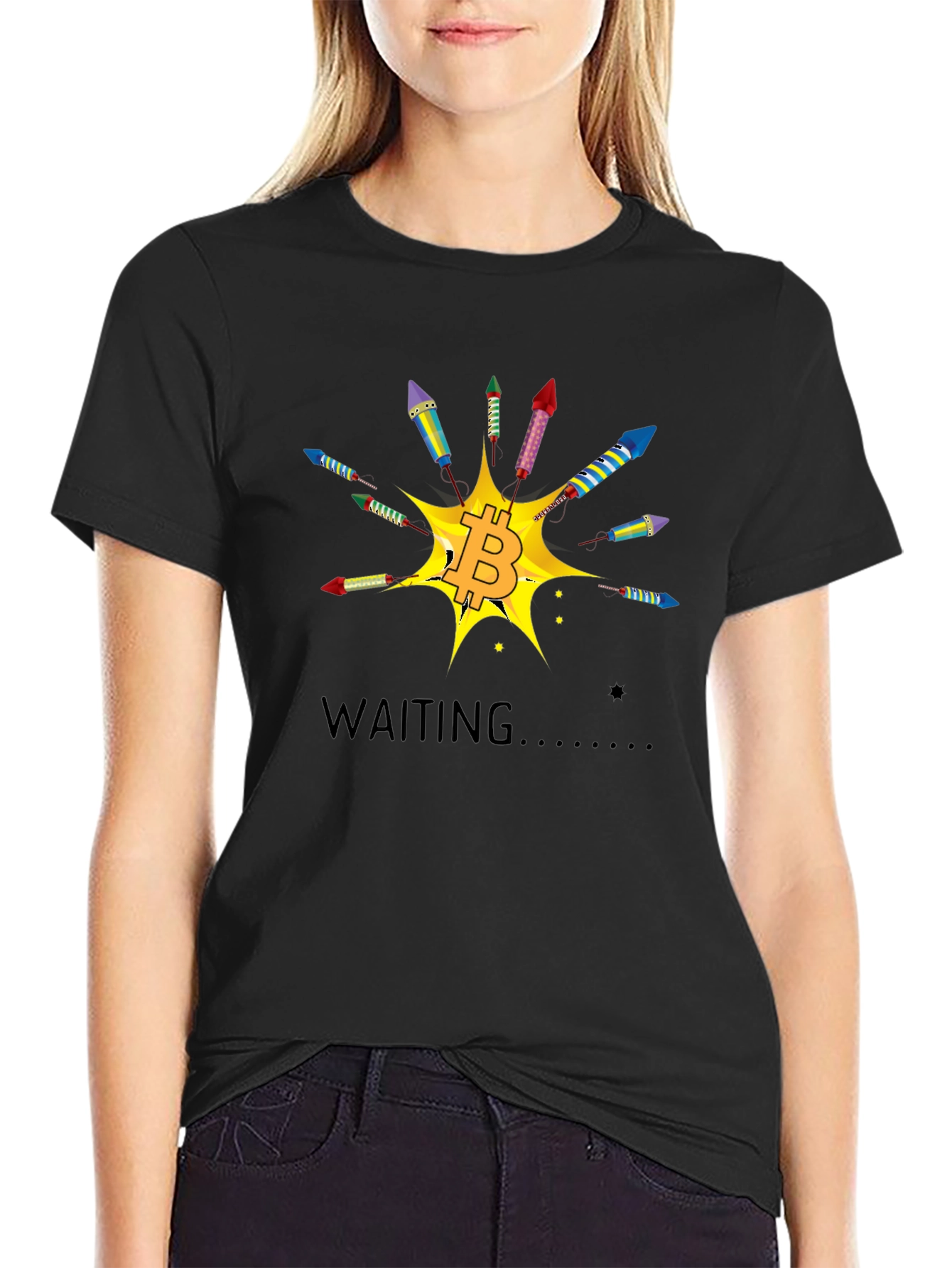 Bitcoin Waiting T-Shirt - Crypto HODL Tee