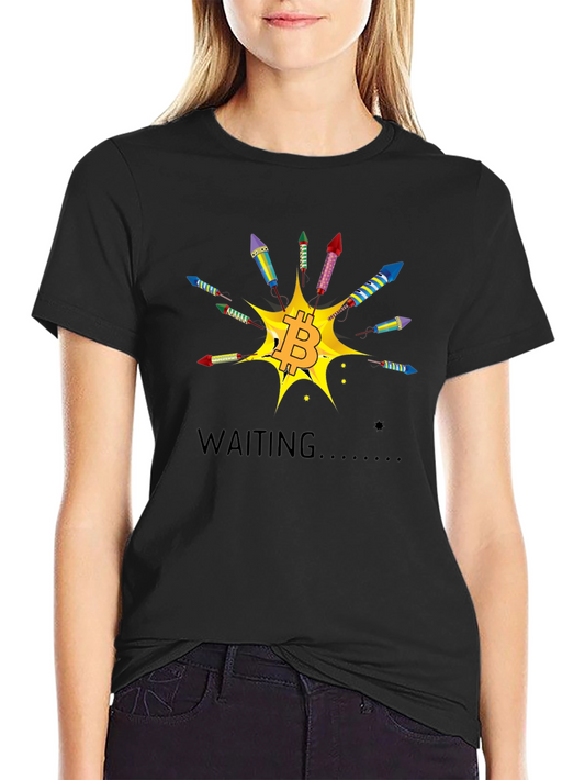 Bitcoin Waiting T-Shirt - Crypto HODL Tee