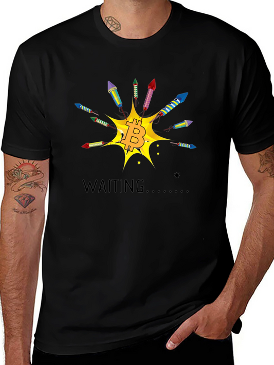 Bitcoin Waiting T-Shirt - Crypto HODL Tee