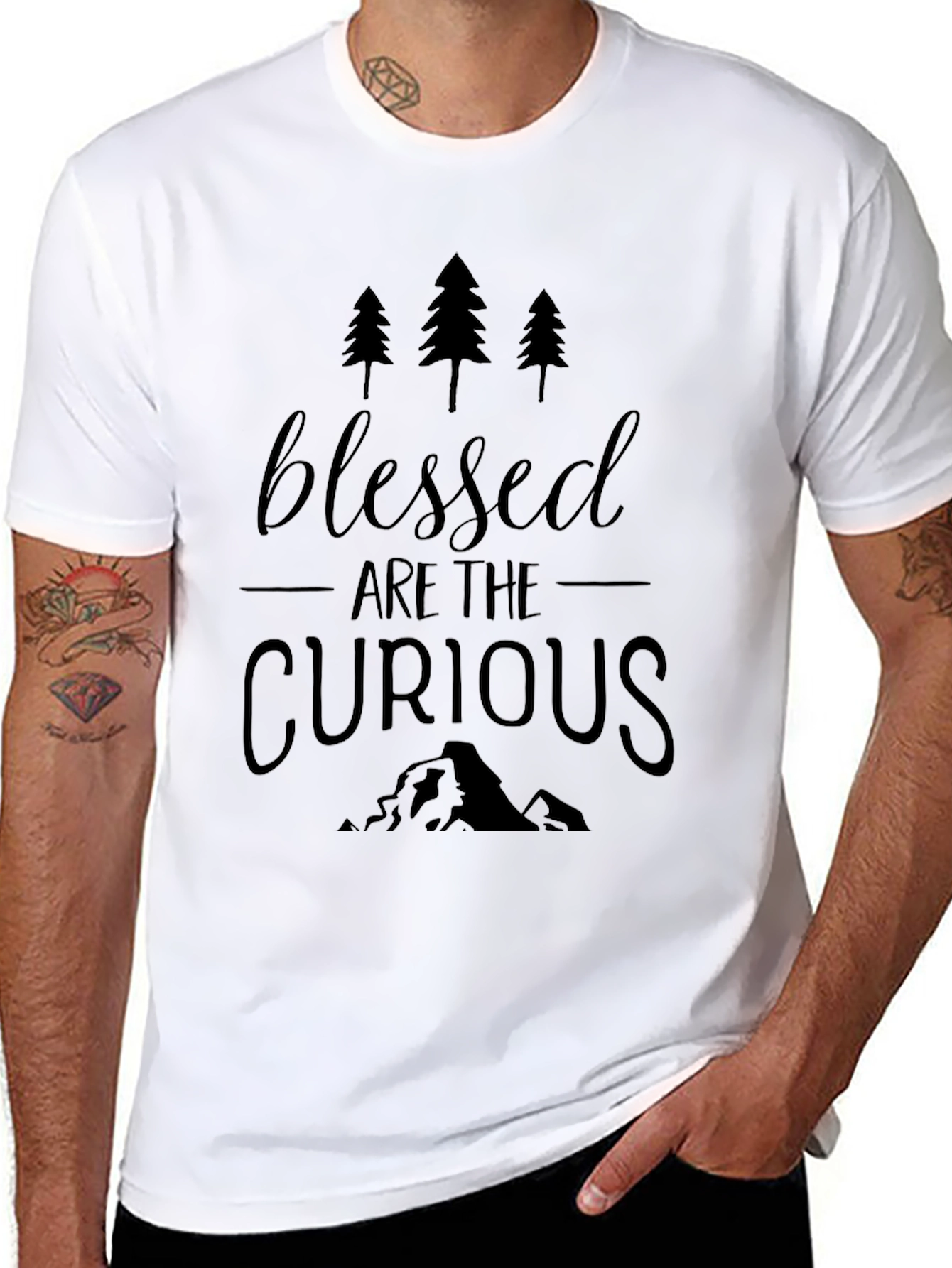 Blessed Are The Curious Graphic Tee