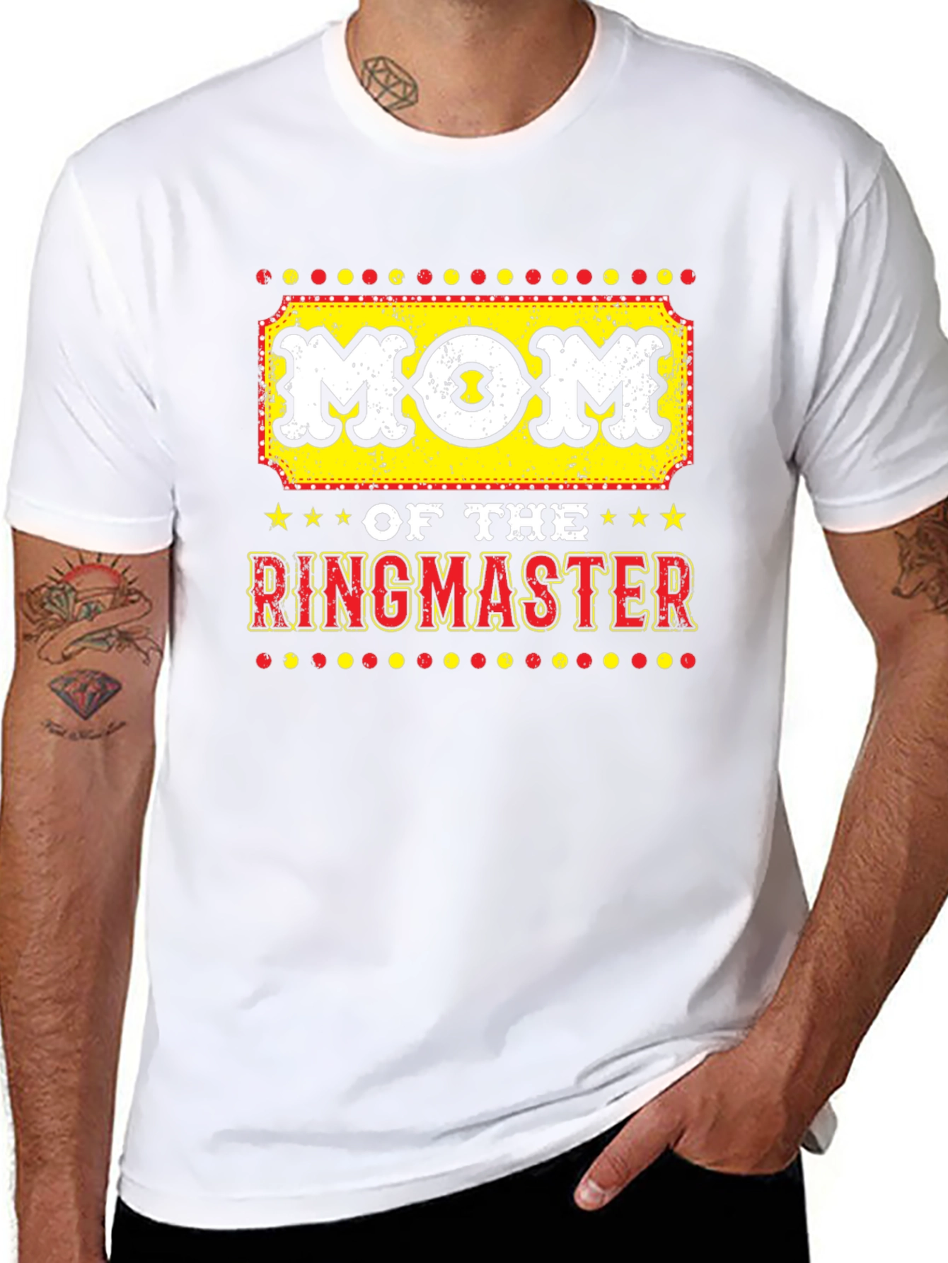 Mom of the Ringmaster Graphic T-Shirt