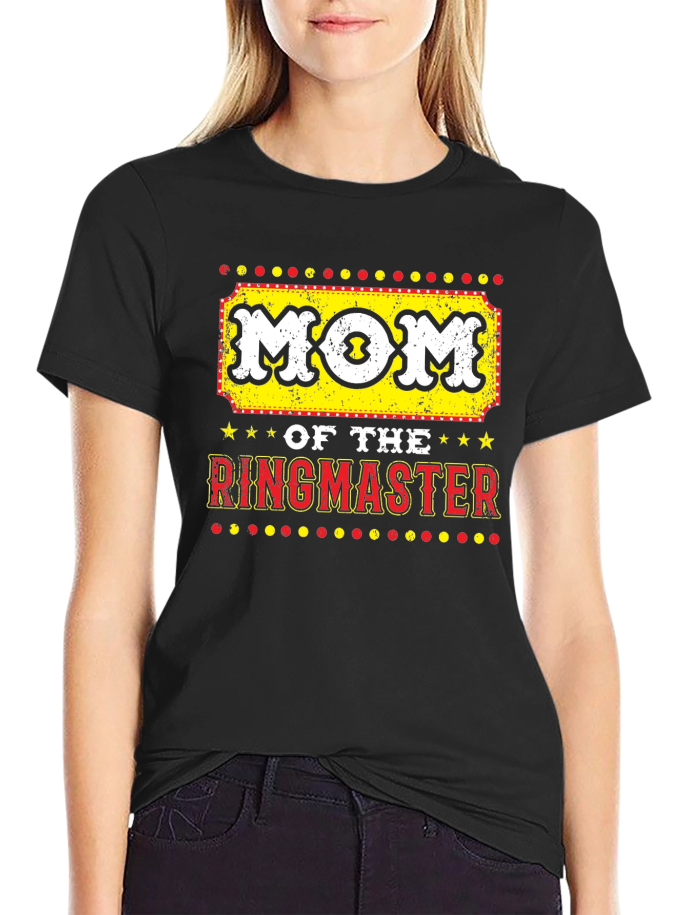 Mom of the Ringmaster Graphic T-Shirt