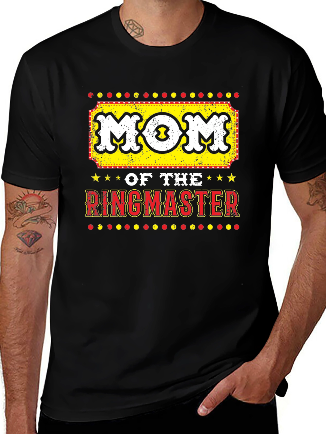 Mom of the Ringmaster Graphic T-Shirt