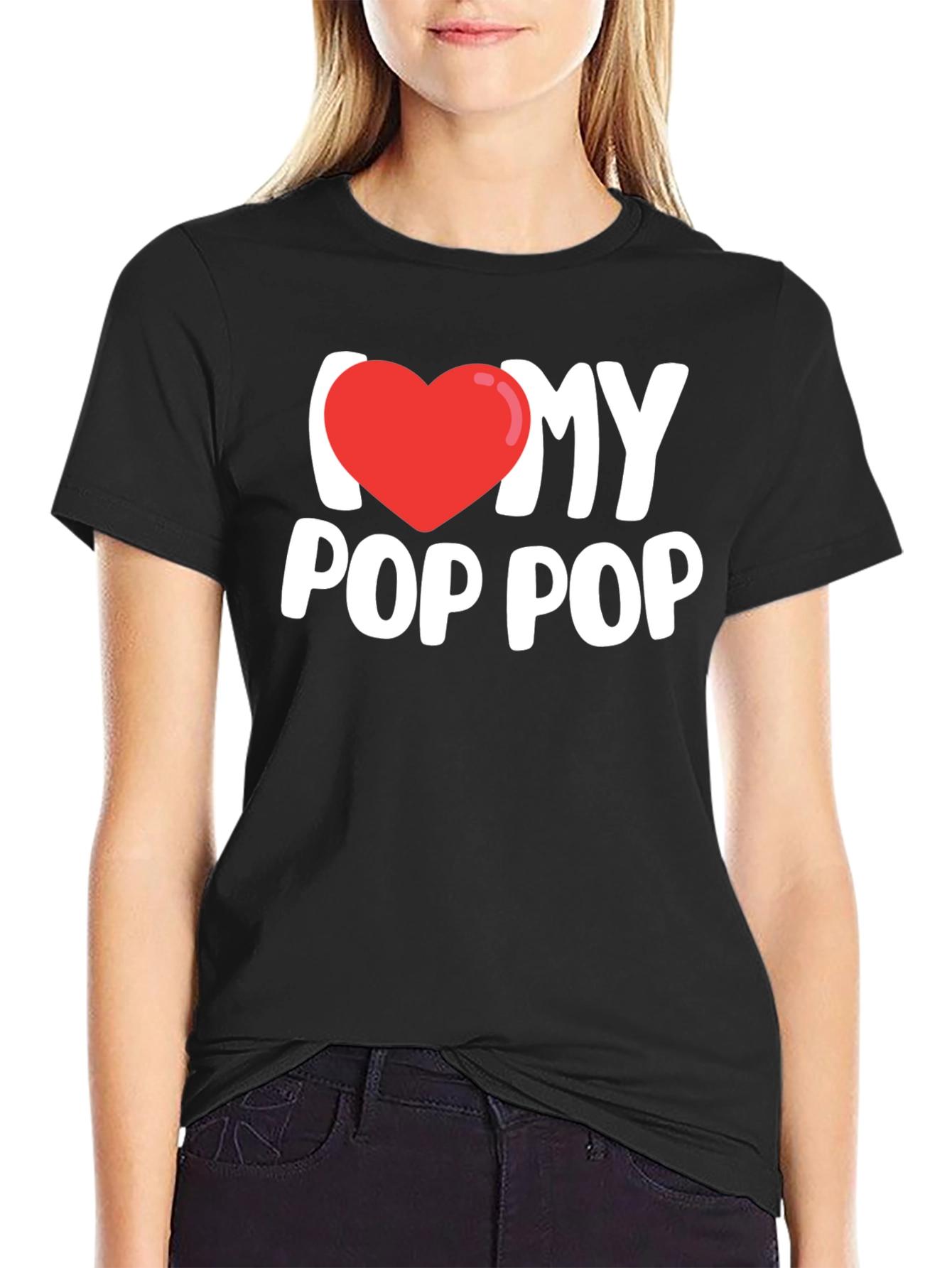 I Heart My Pop Pop T-Shirt