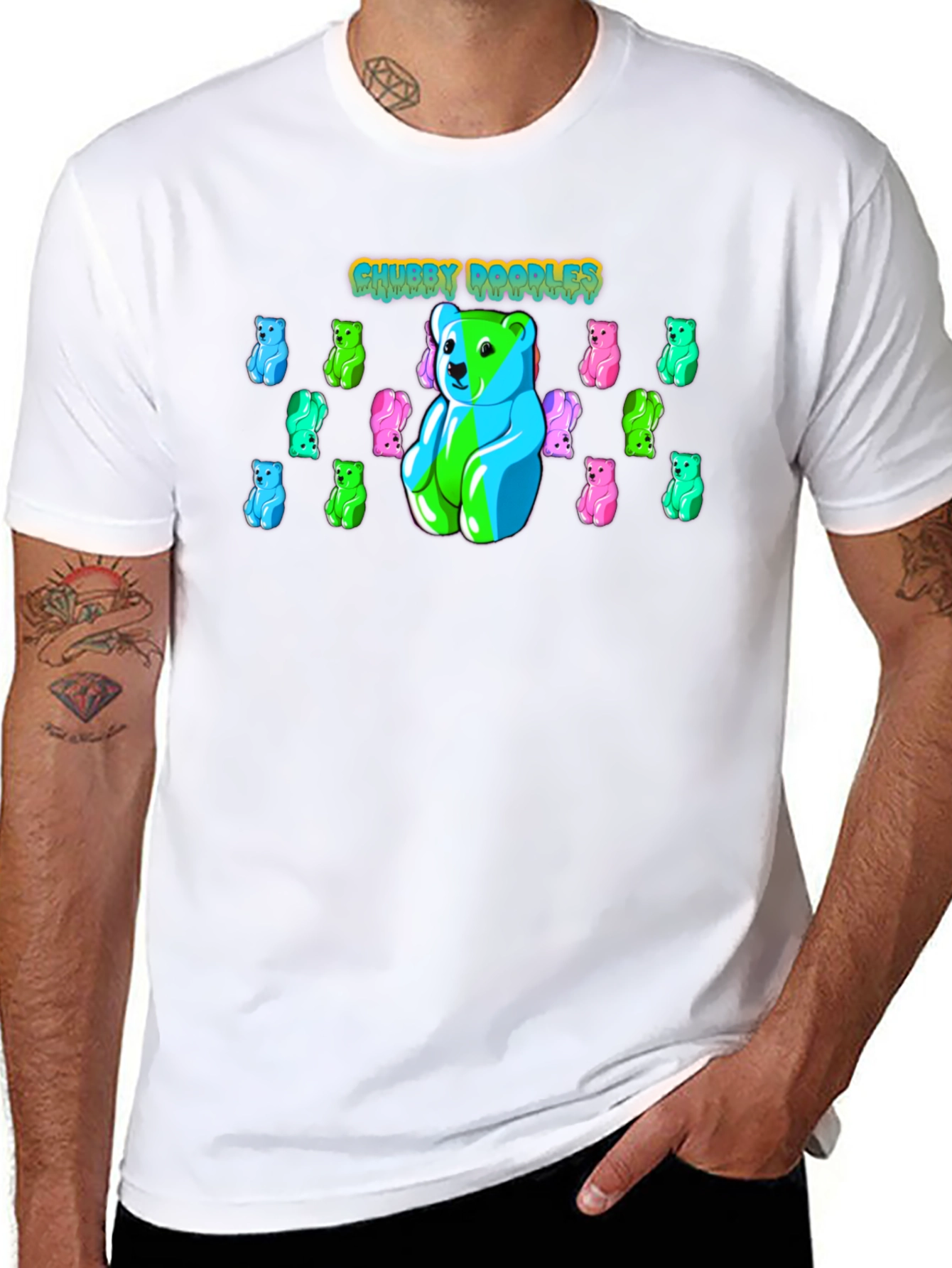 Chubby Doodles Gummy Bear T-Shirt
