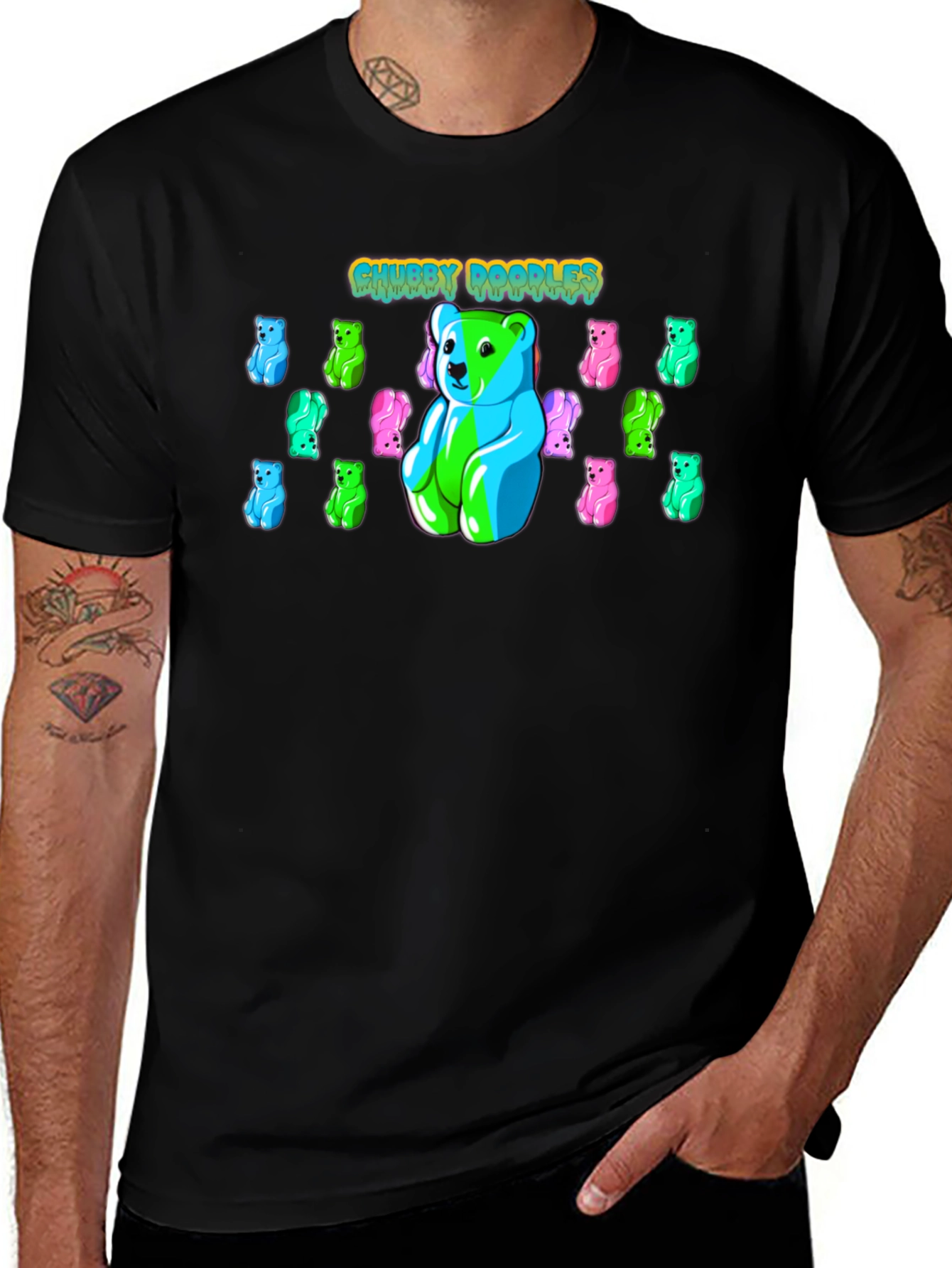 Chubby Doodles Gummy Bear T-Shirt