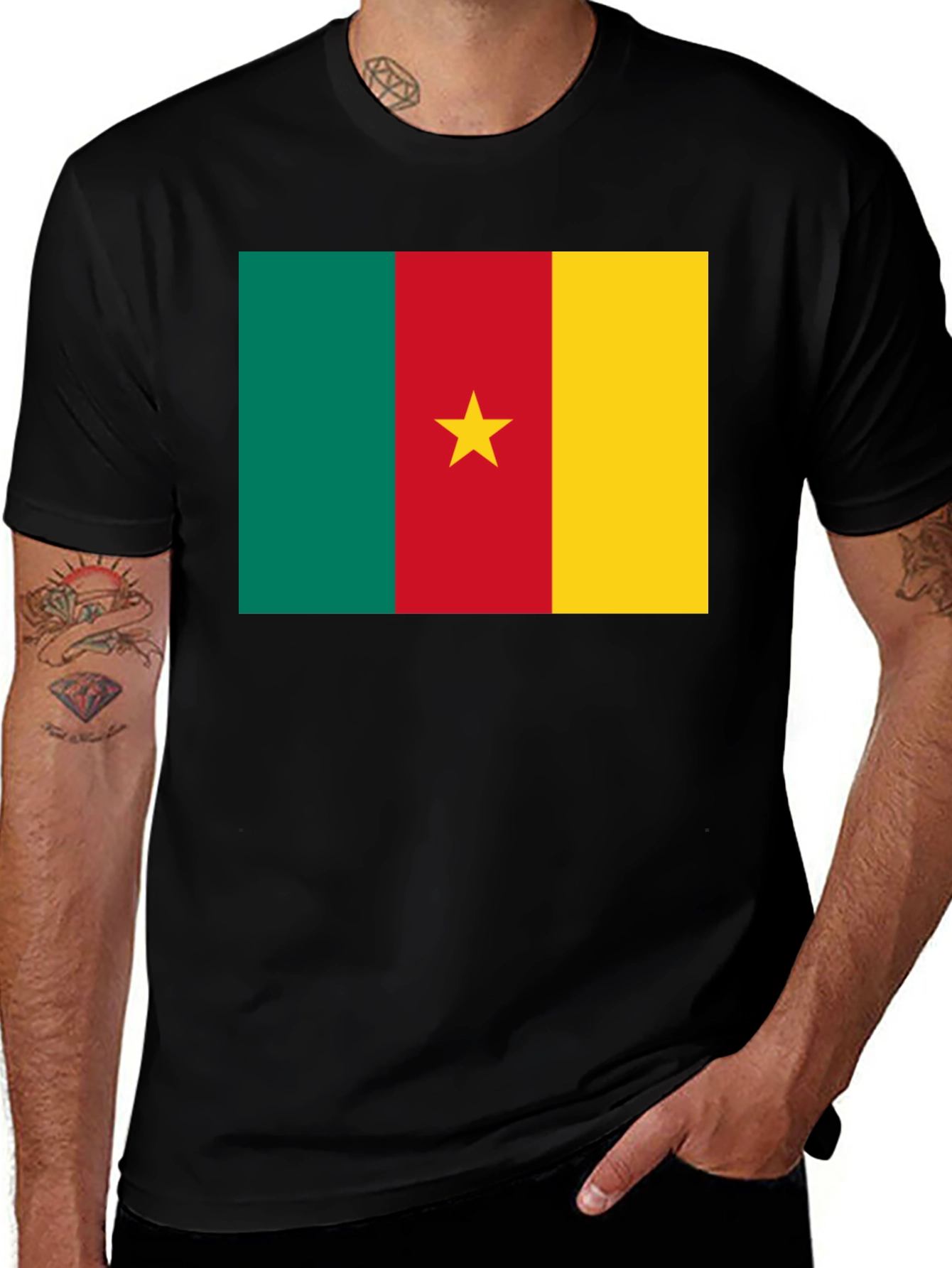 Cameroon Flag T-Shirt - Show Your Pride!