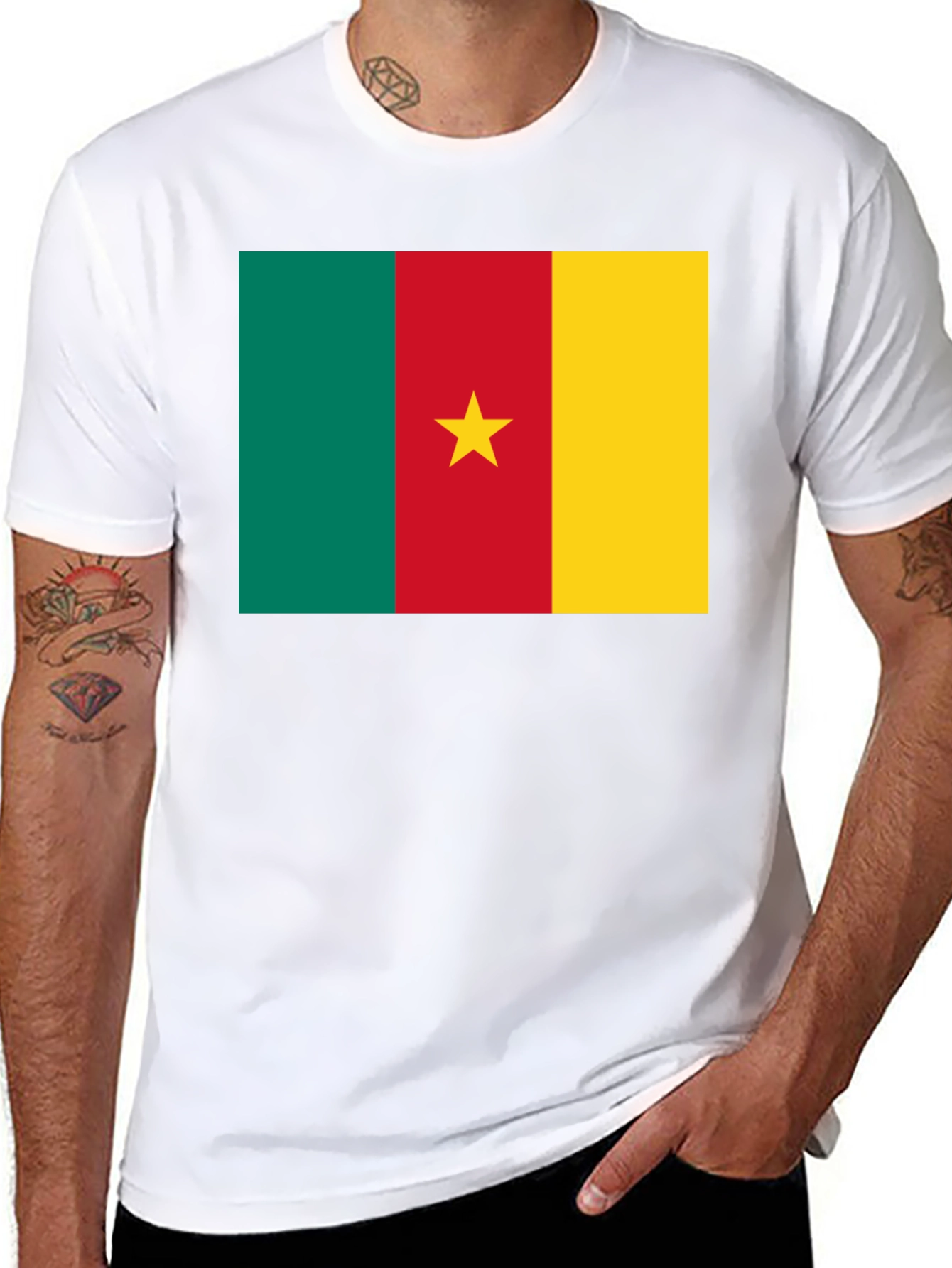 Cameroon Flag T-Shirt - Show Your Pride!