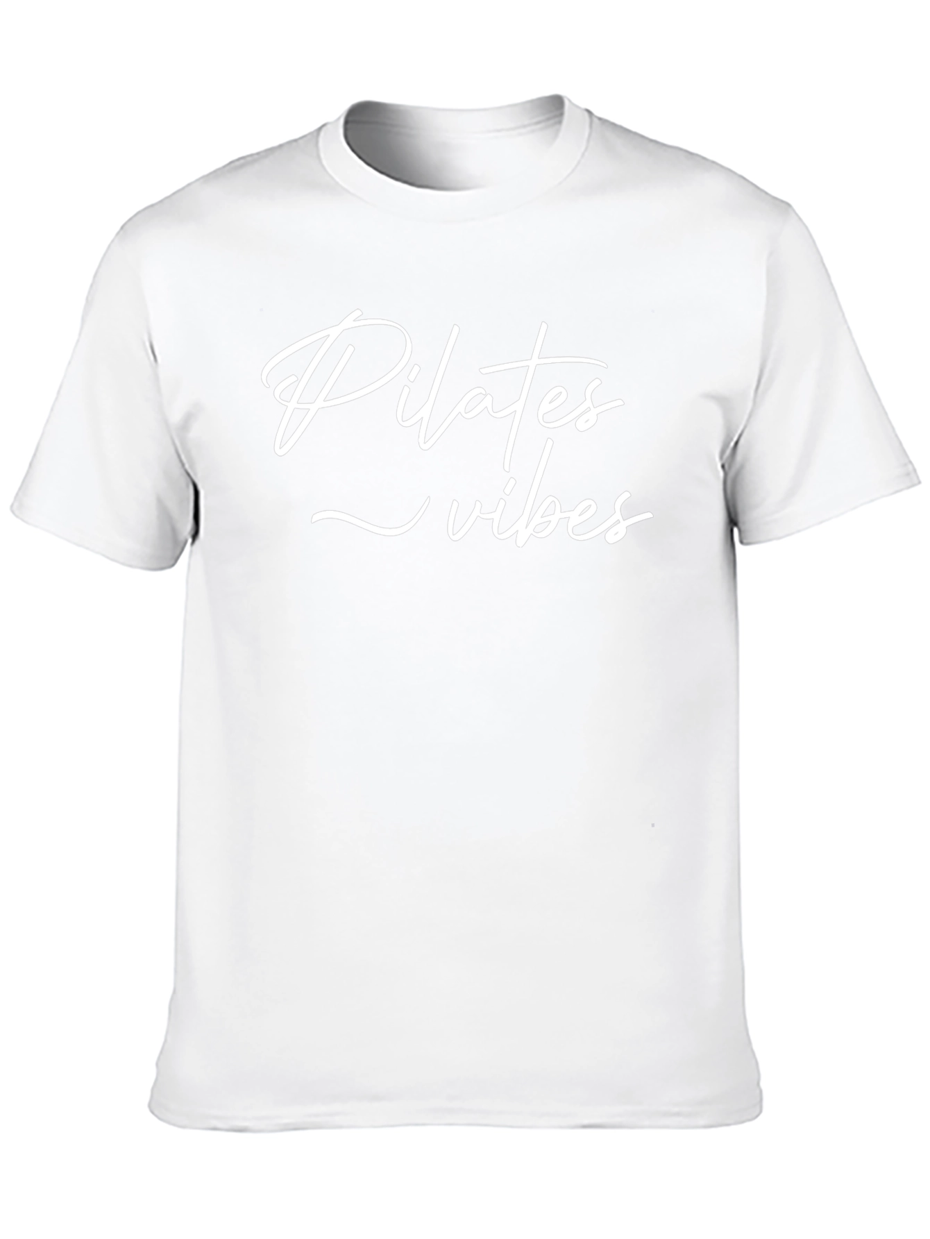Pilates Vibes Black T-Shirt