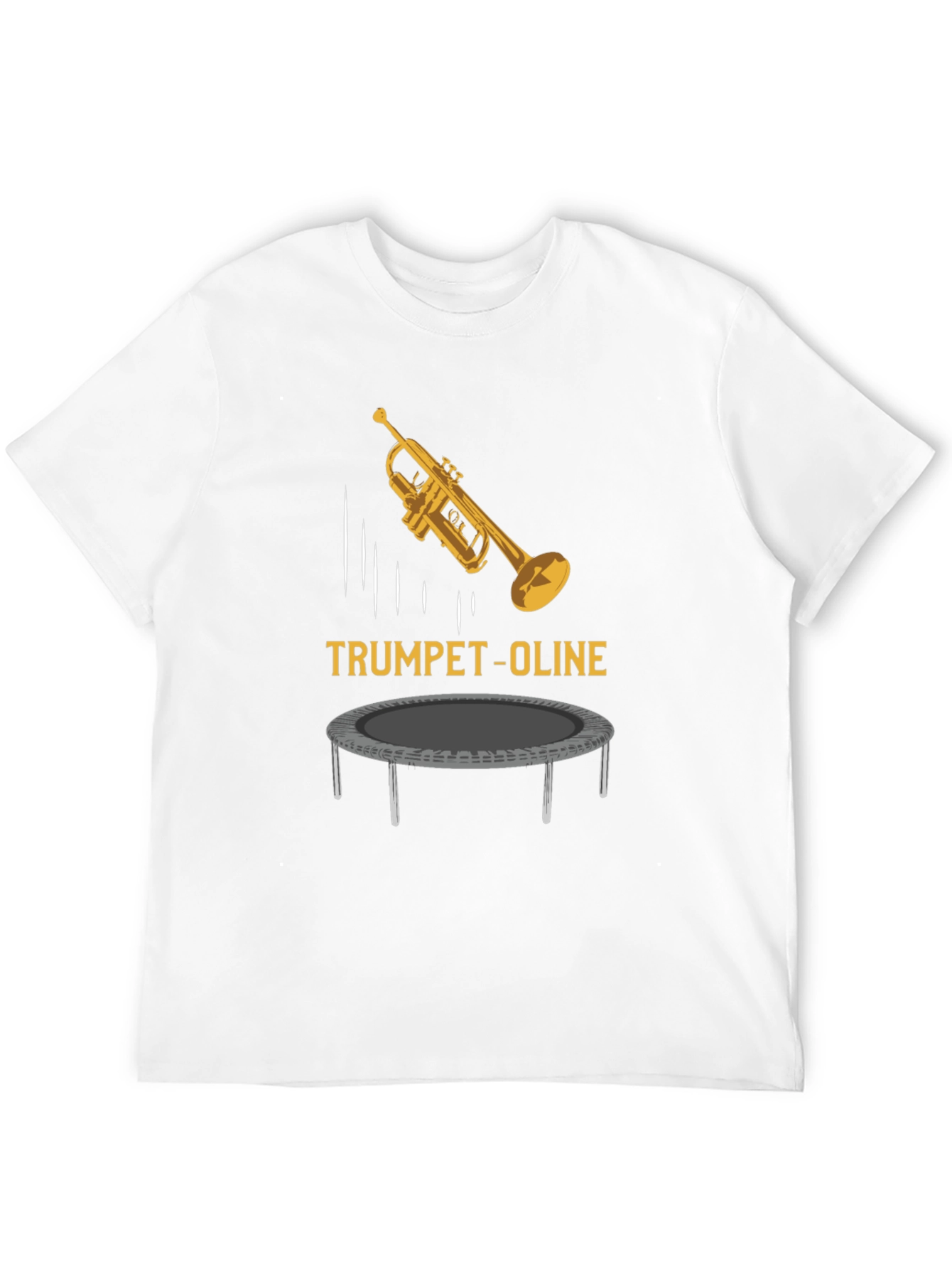 Trumpet-Oline Black Graphic Tee
