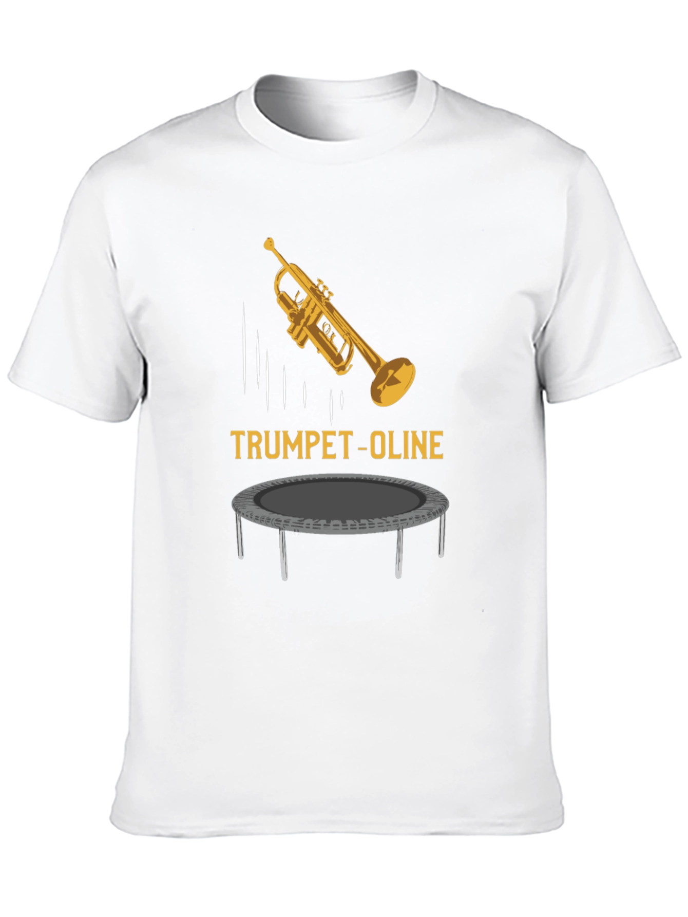Trumpet-Oline Black Graphic Tee