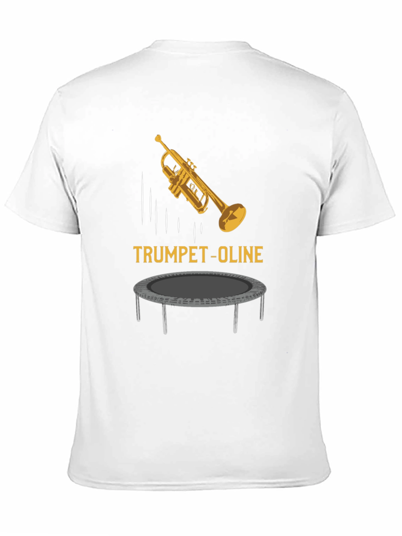 Trumpet-Oline Black Graphic Tee