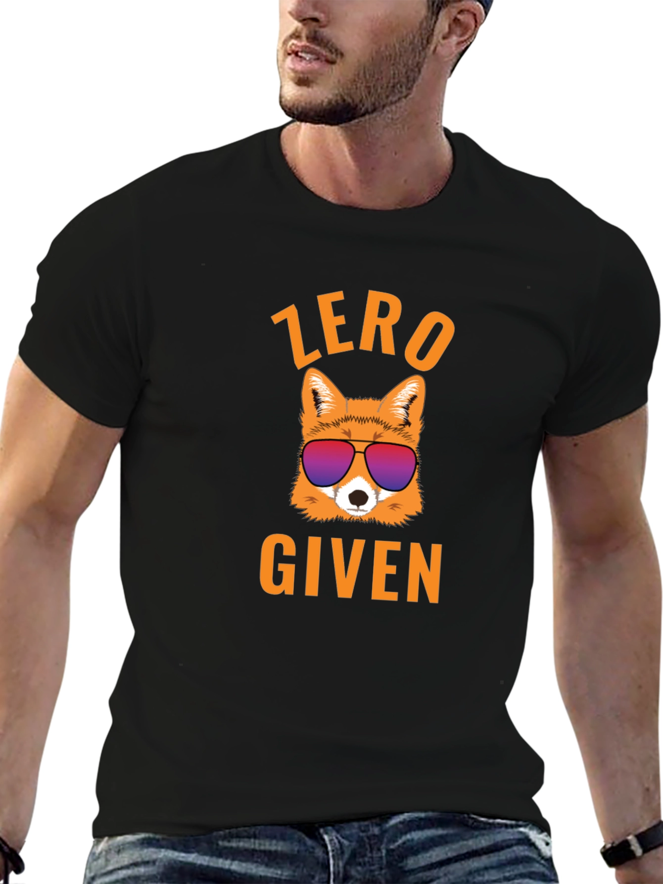 Zero Fox Given T-Shirt - Funny Graphic Tee