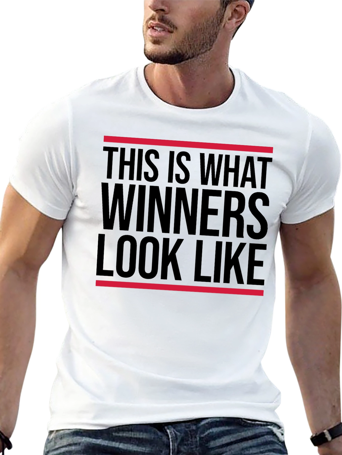 Winners Look Like This T-Shirt - Bold Statement Tee
