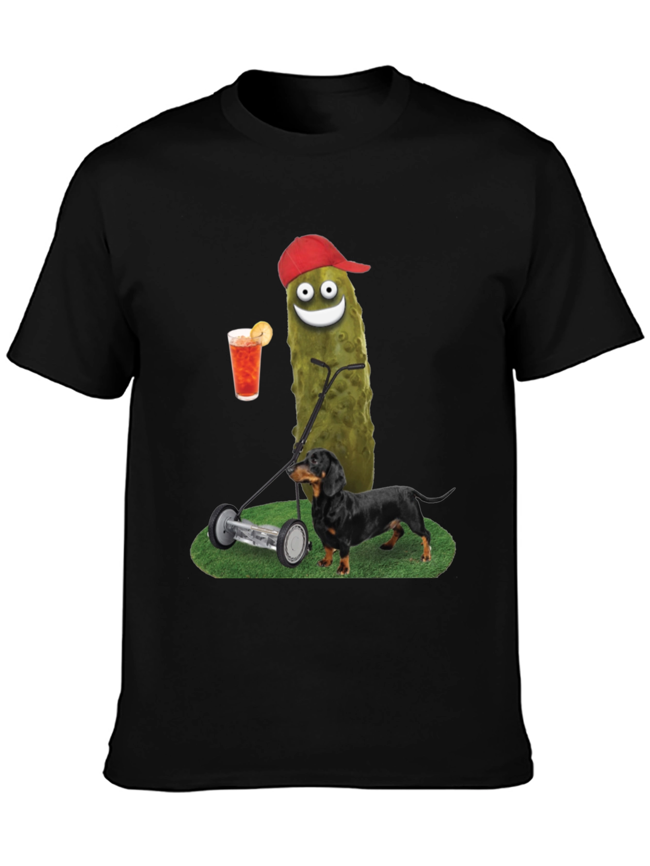 Funny Pickle & Dog T-Shirt