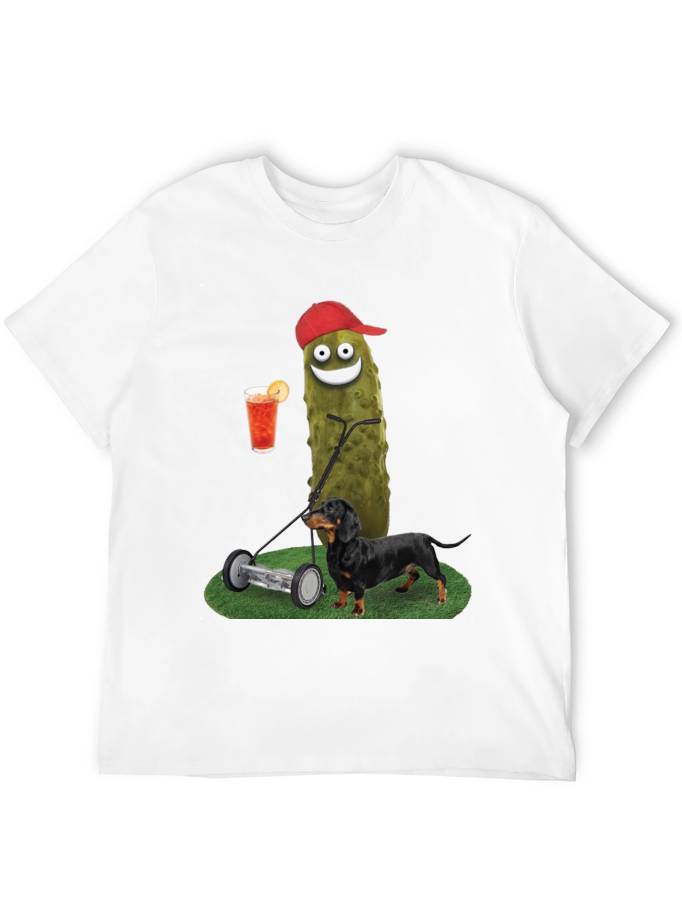 Funny Pickle & Dog T-Shirt
