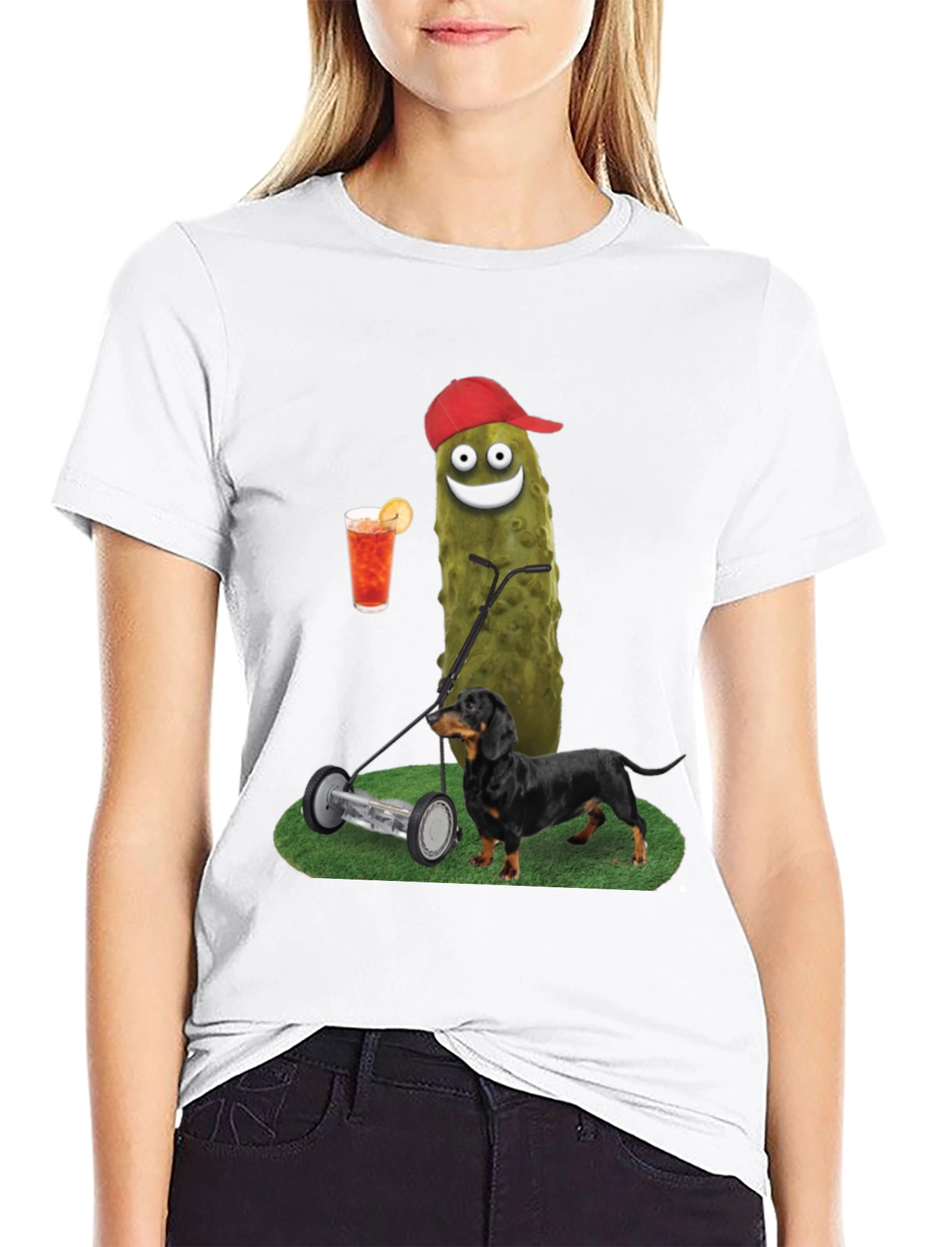 Funny Pickle & Dog T-Shirt