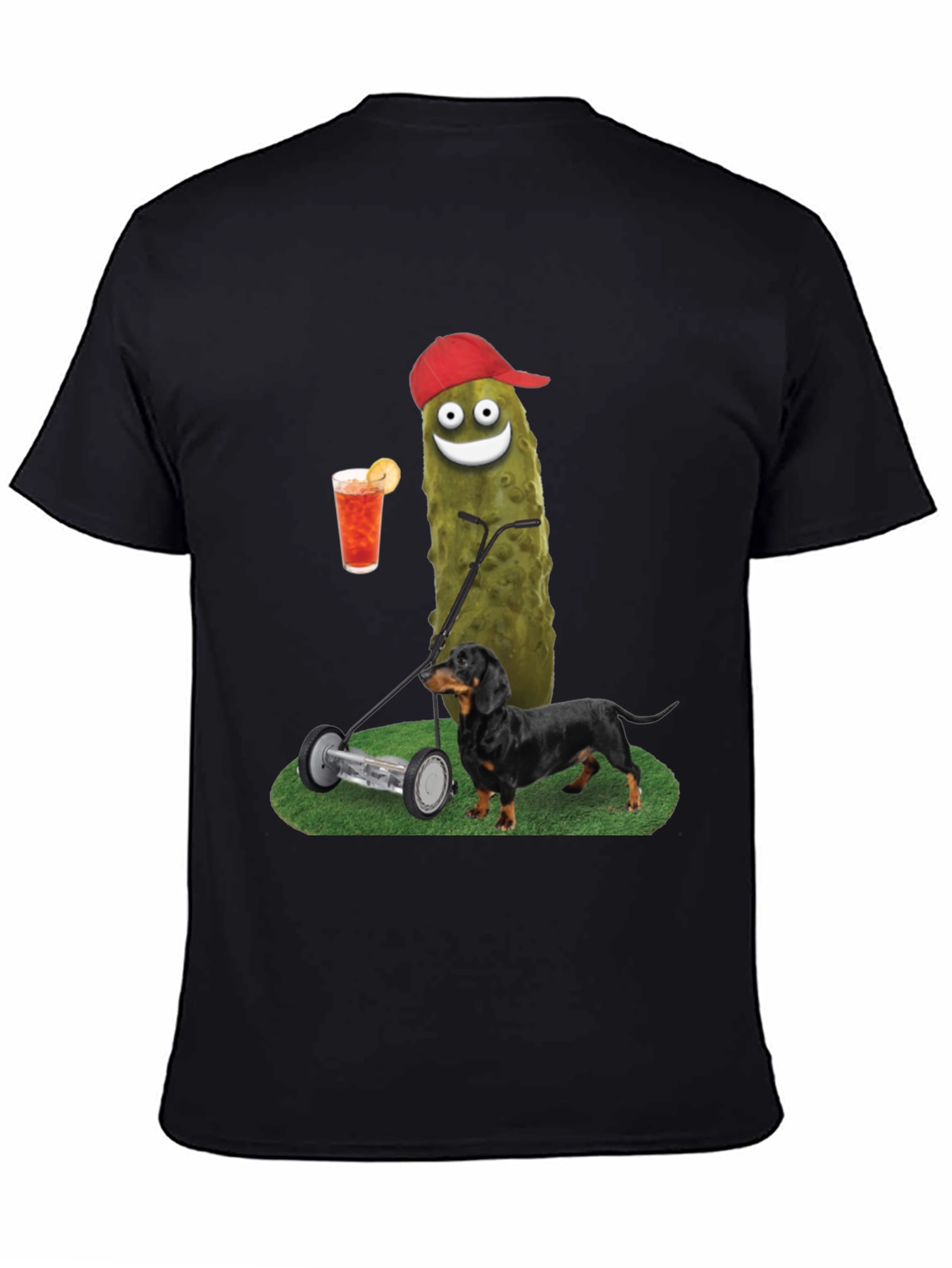 Funny Pickle & Dog T-Shirt