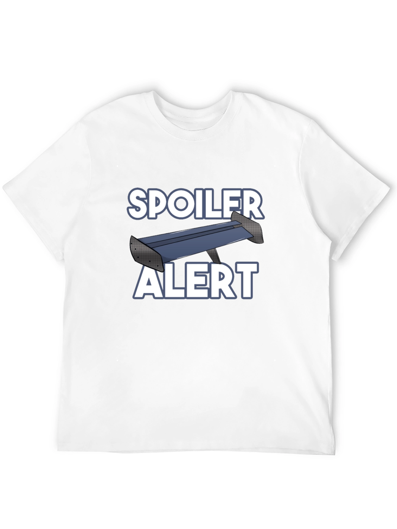 Spoiler Alert Novelty Graphic T-Shirt - Black