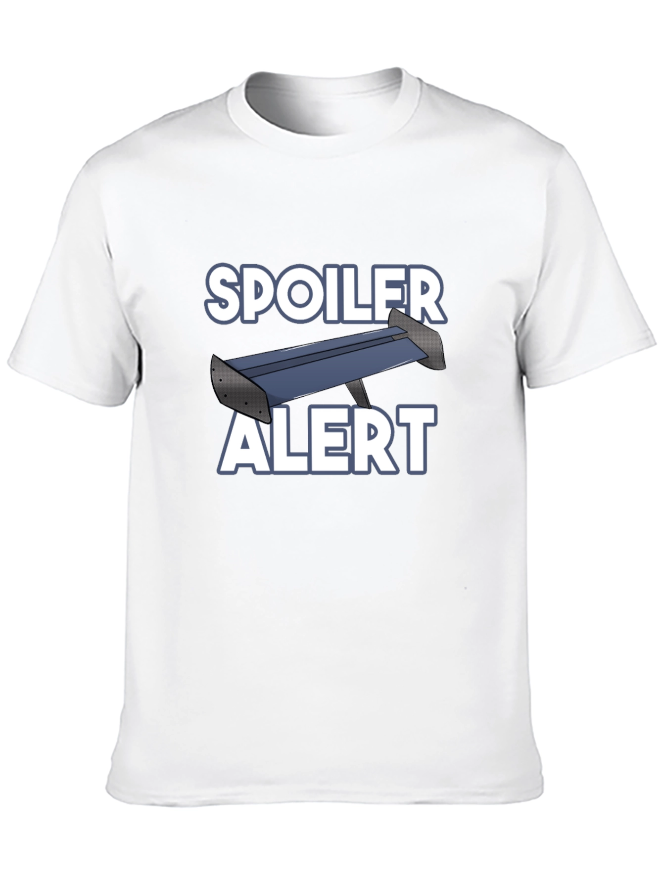 Spoiler Alert Novelty Graphic T-Shirt - Black