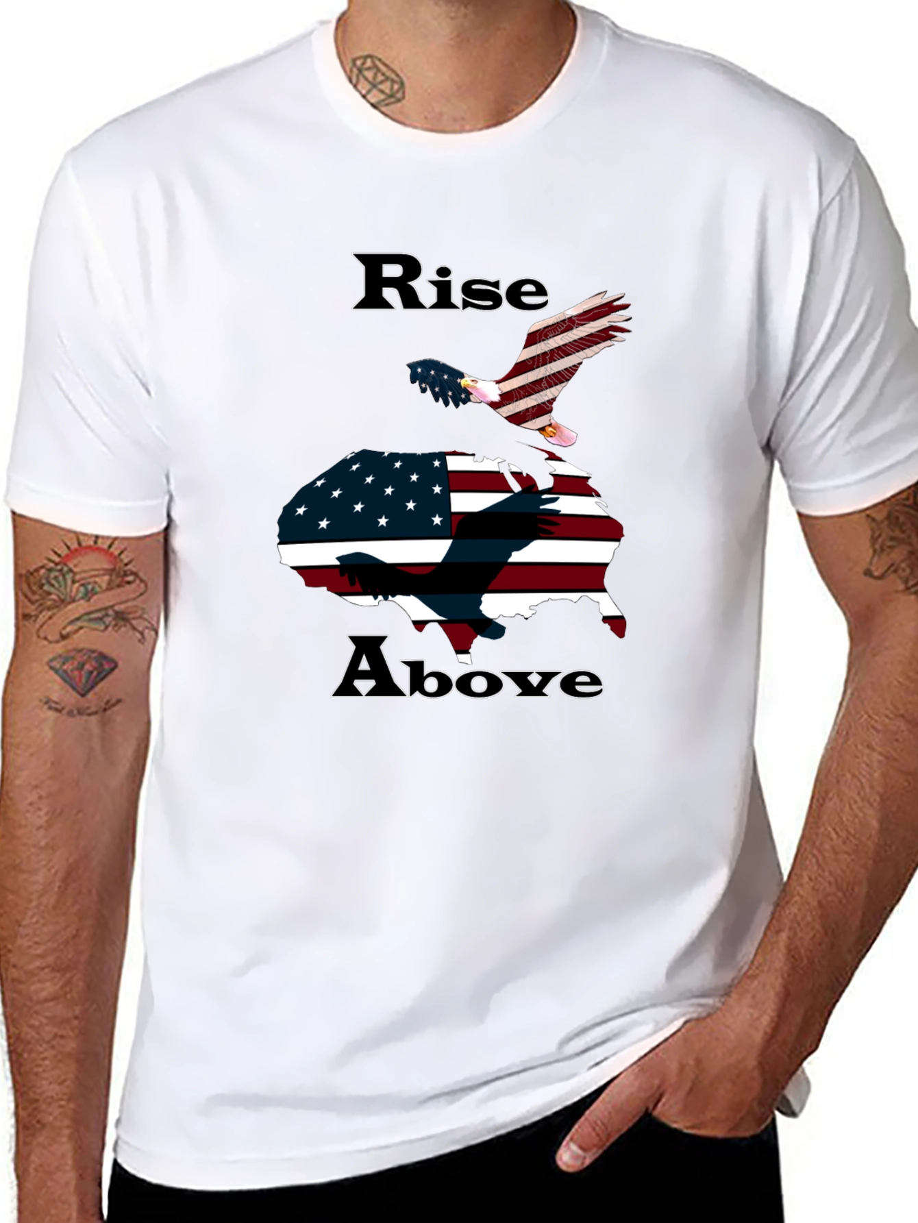 American Eagle Rise Above Graphic Tee