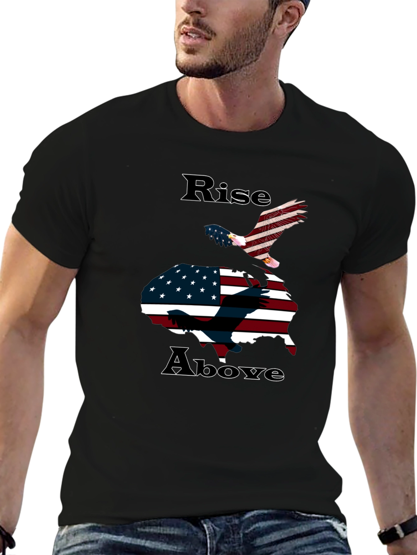 American Eagle Rise Above Graphic Tee