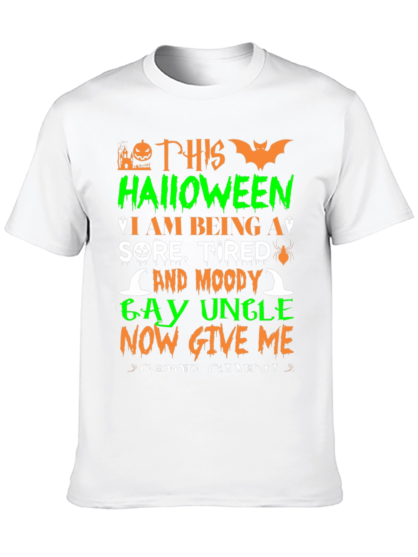 Humorous Halloween Themed T-Shirt