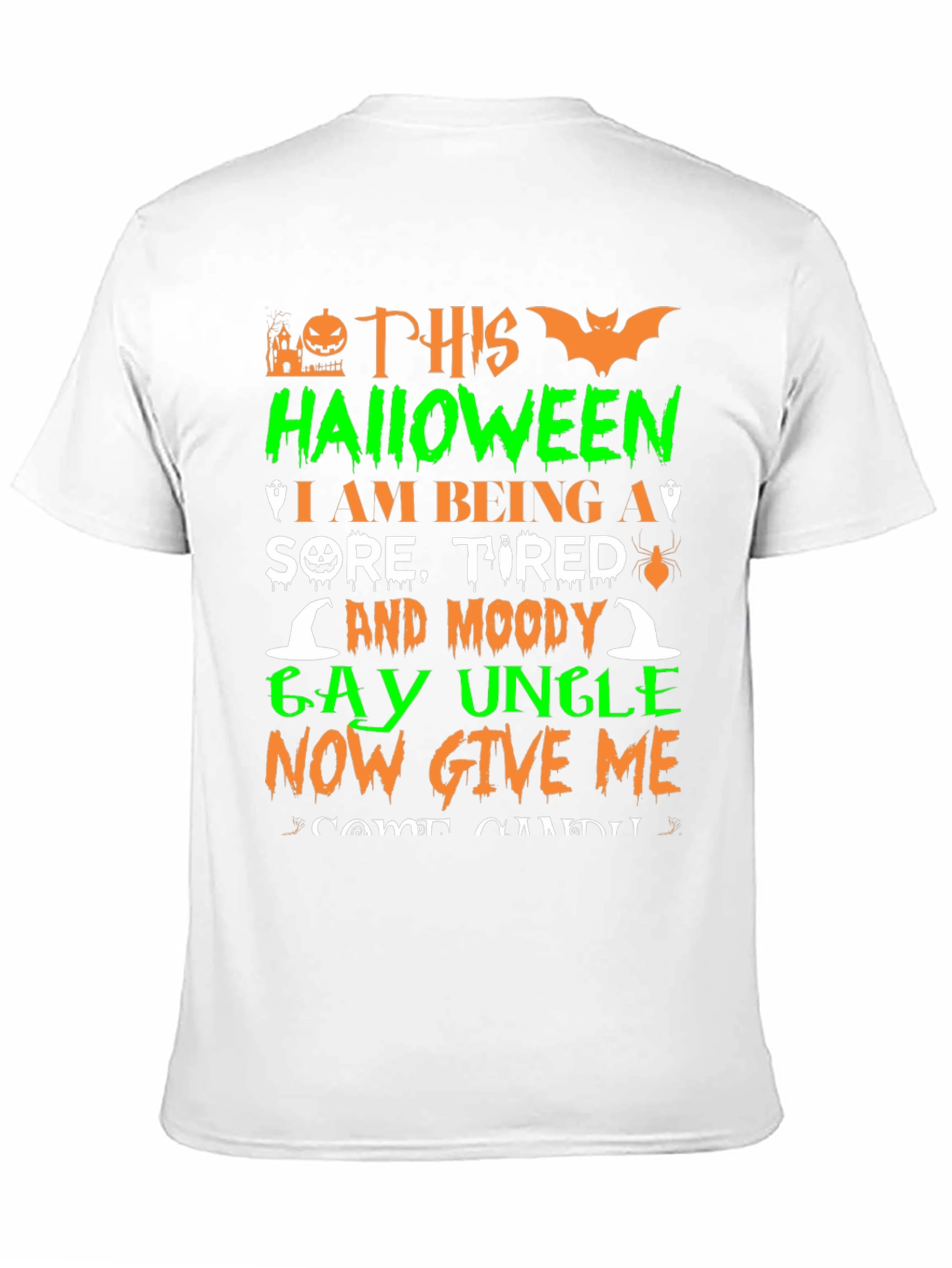 Humorous Halloween Themed T-Shirt
