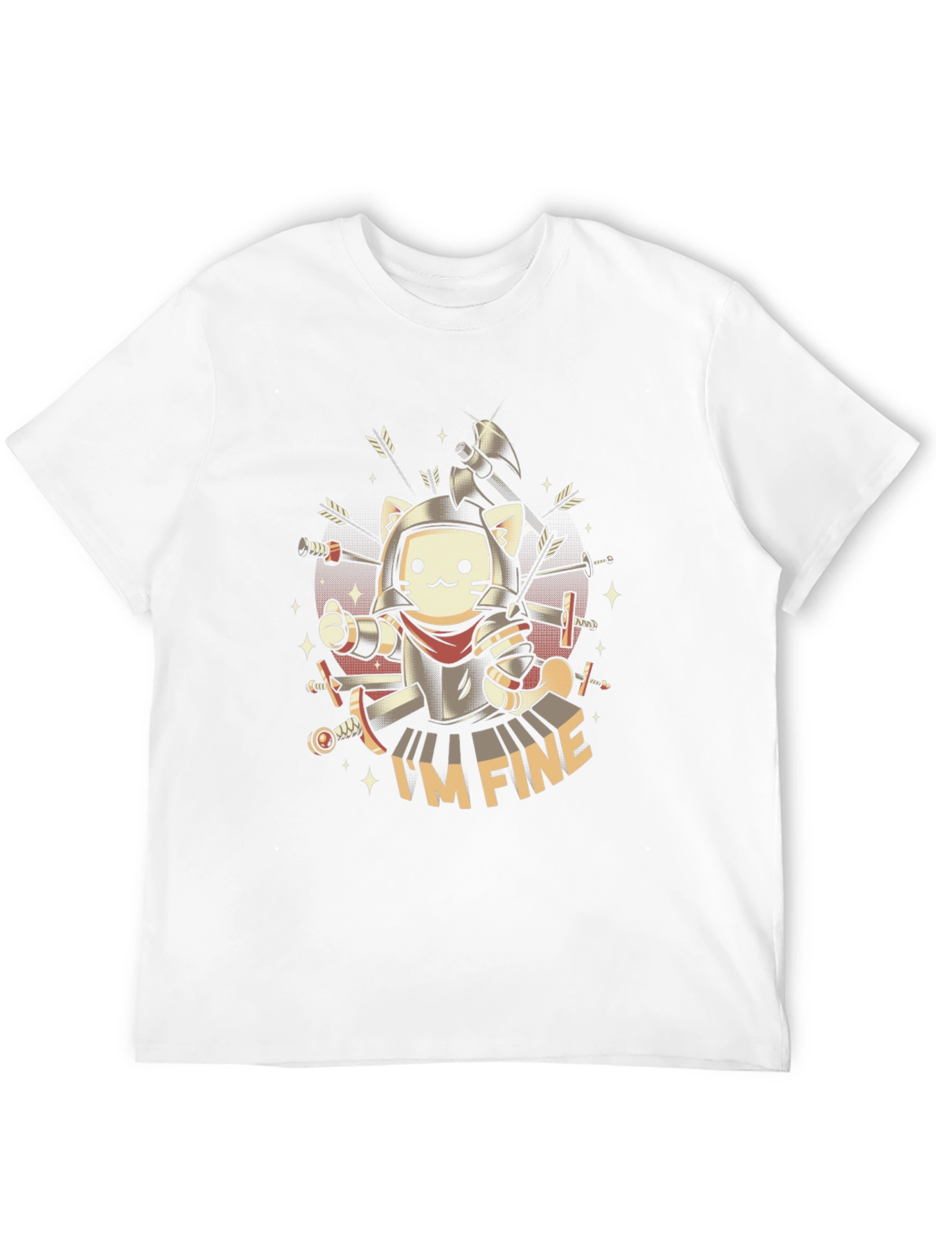 Im Fine Cat Knight T-Shirt