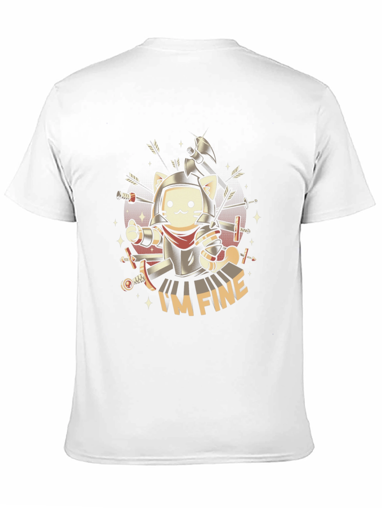 Im Fine Cat Knight T-Shirt