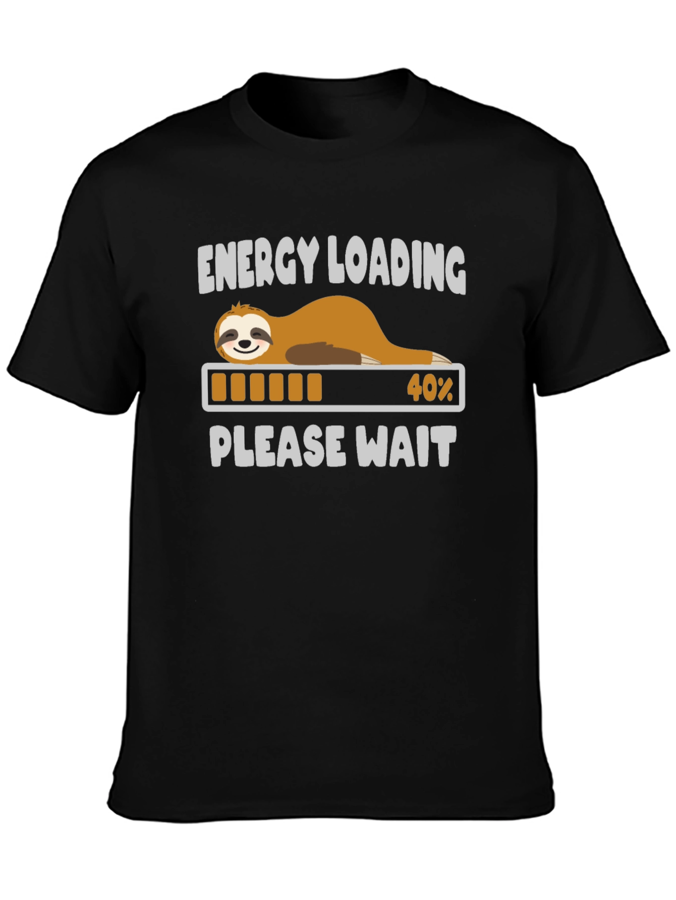 Energy Loading Sloth T-Shirt