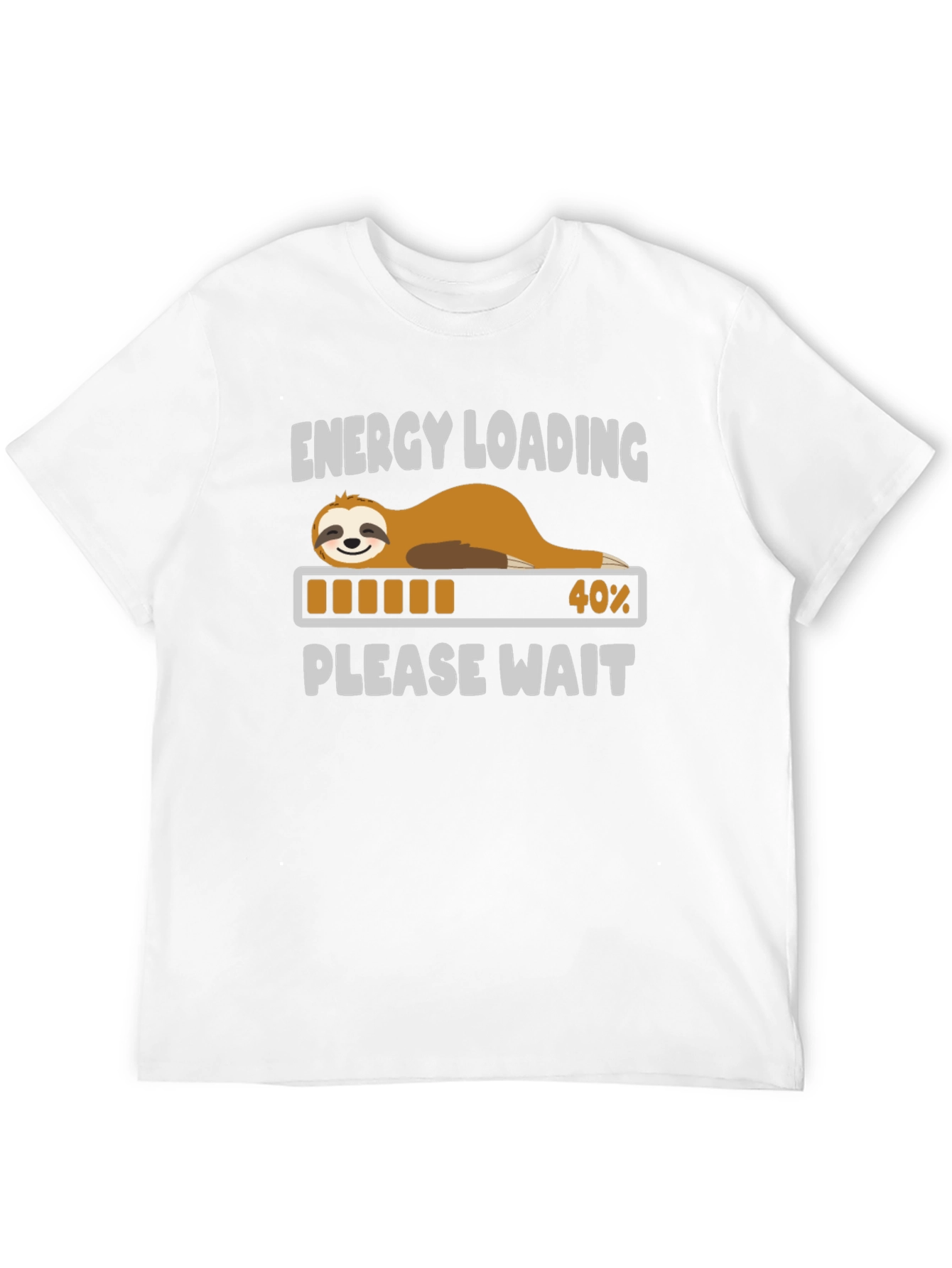 Energy Loading Sloth T-Shirt