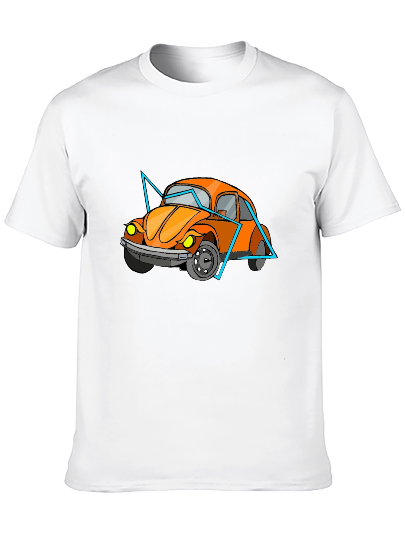 Volkswagen Beetle Graphic Tee - Retro Car Design
