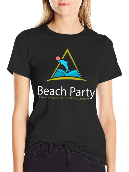 Beach Party T-Shirt: Dolphin Design