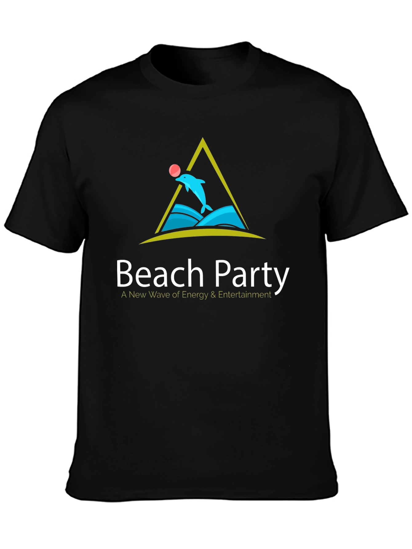 Beach Party T-Shirt: Dolphin Design